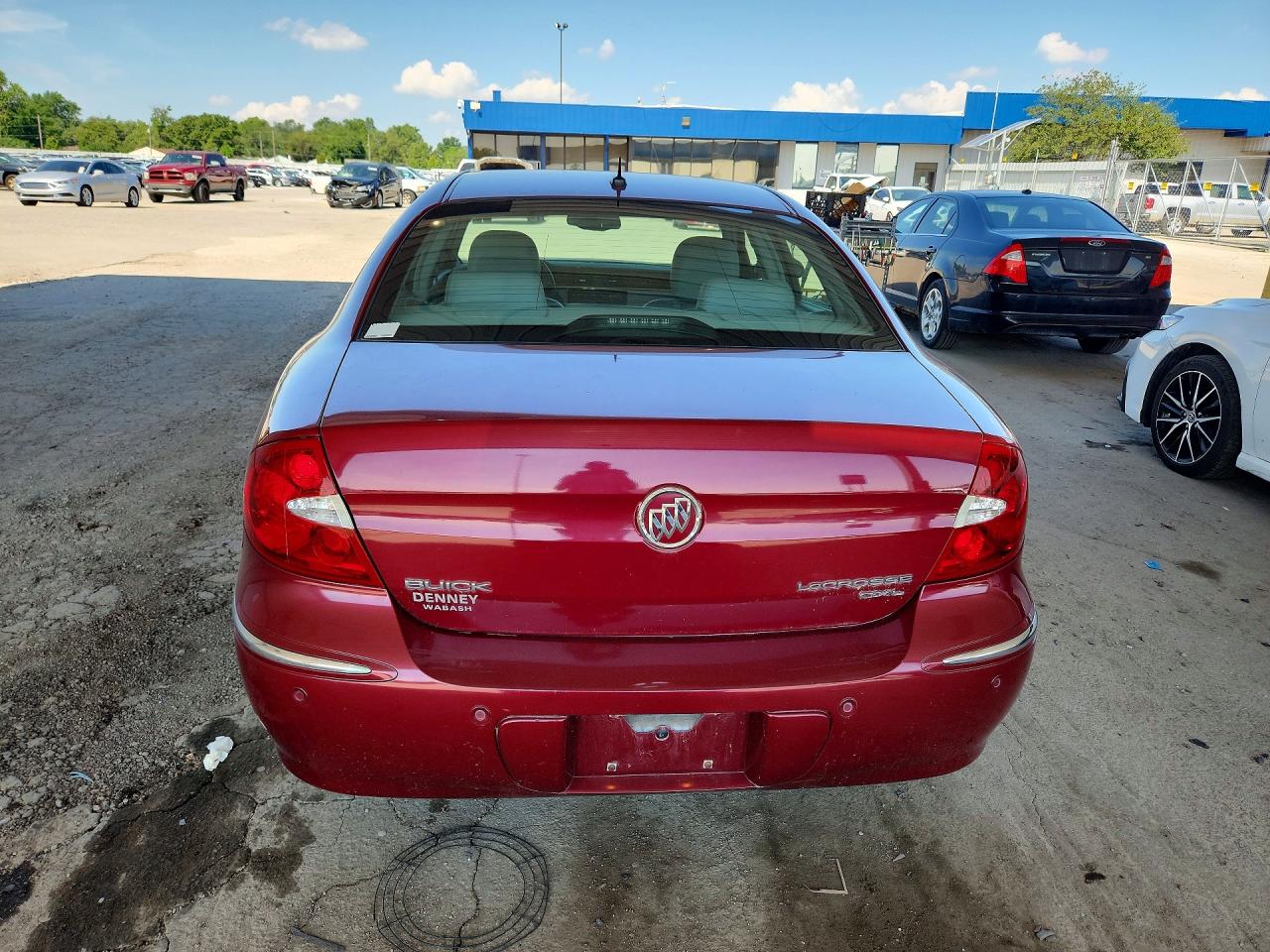2006 Buick Lacrosse Cxl Maroon vin: 2G4WD582X61112752