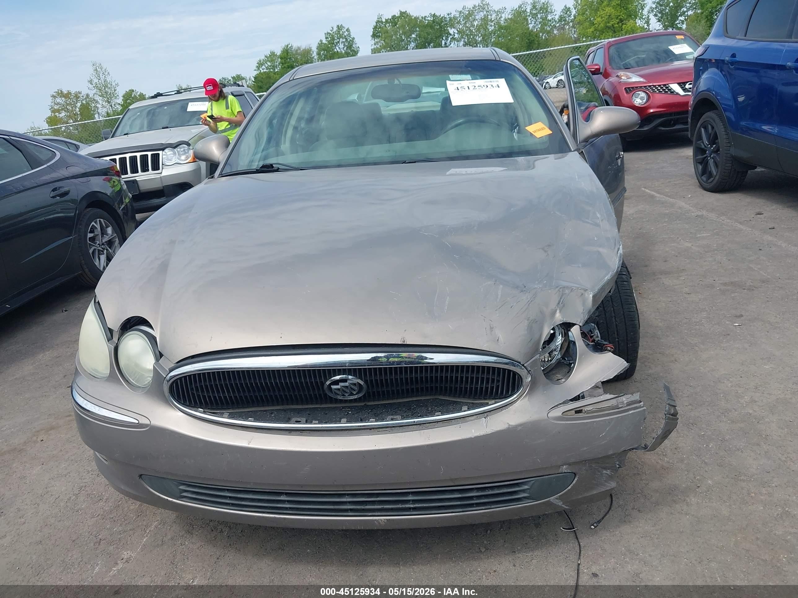 2006 Buick Lacrosse Cxl Beige vin: 2G4WD582X61170960