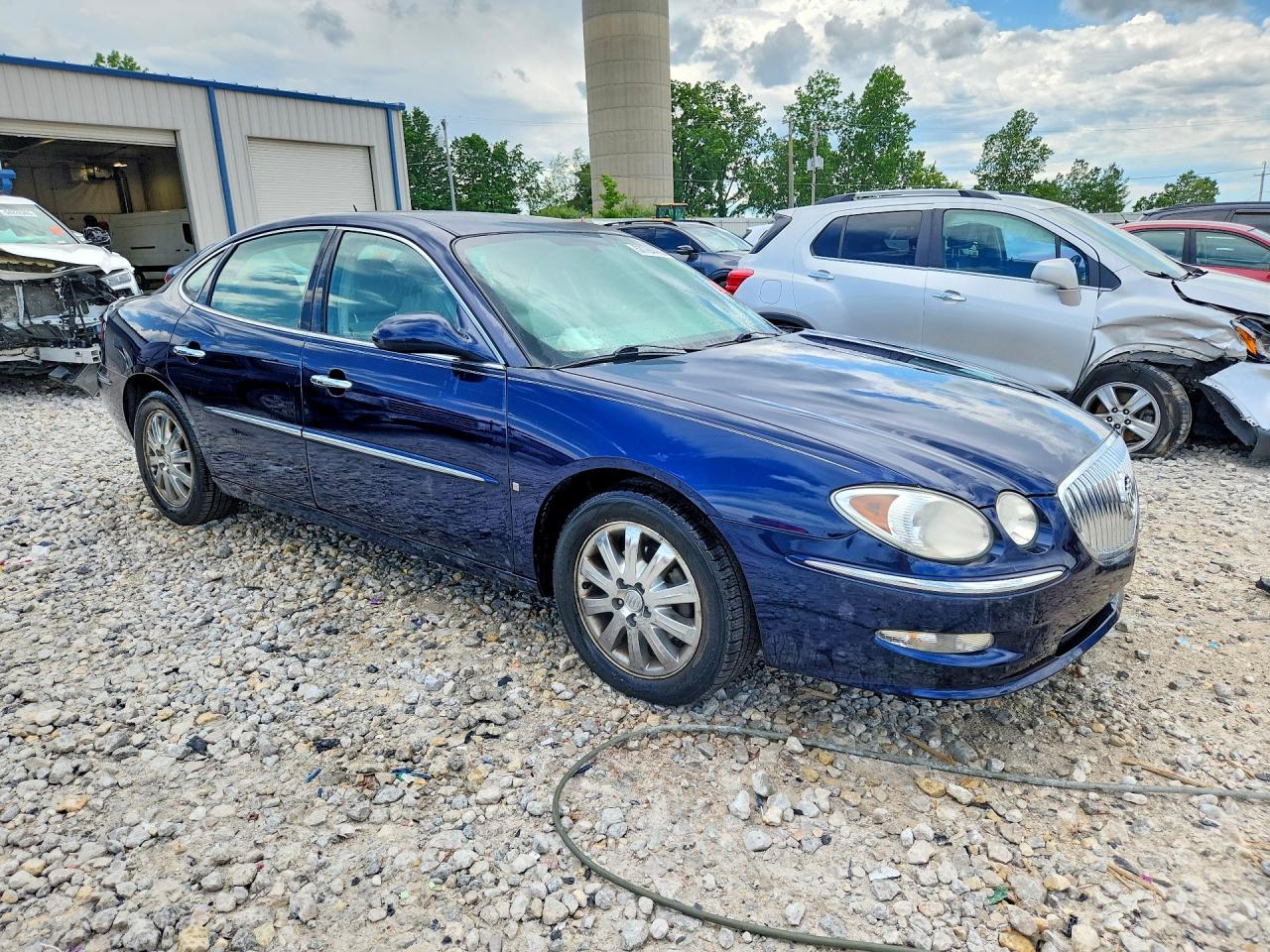 2008 Buick Lacrosse Cxl Blue vin: 2G4WD582X81376458