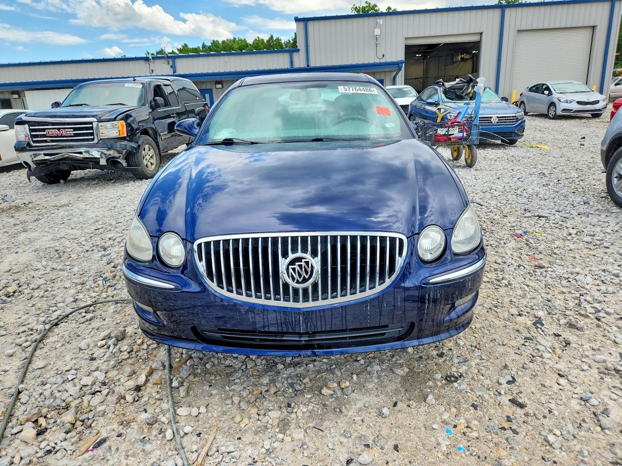 2008 Buick Lacrosse Cxl Blue vin: 2G4WD582X81376458