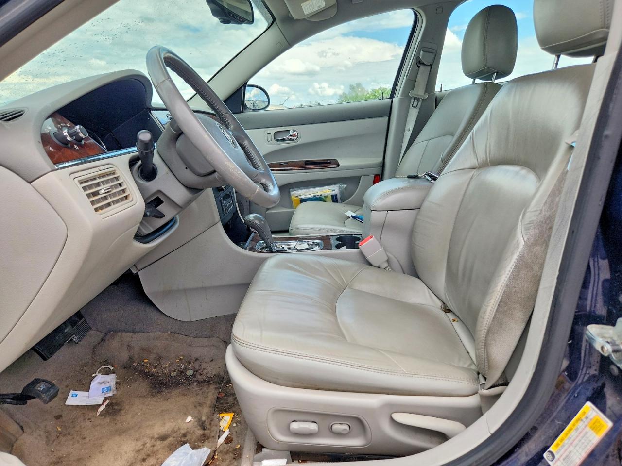 2008 Buick Lacrosse Cxl Blue vin: 2G4WD582X81376458