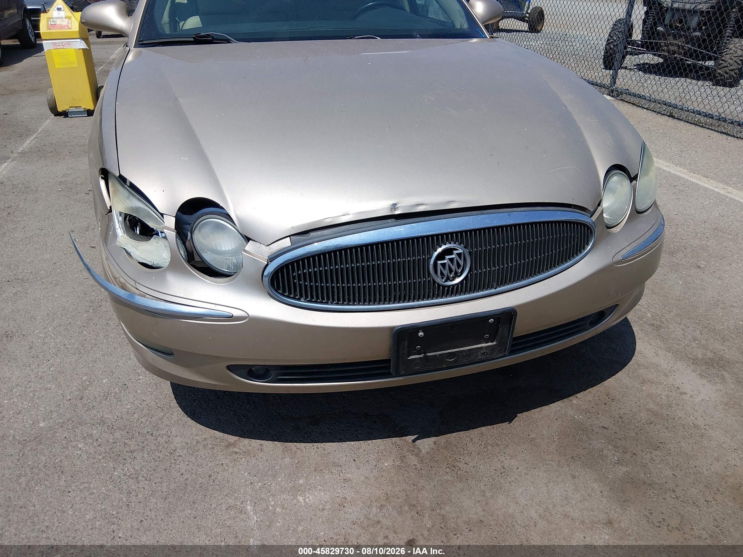 2005 Buick Lacrosse Cxs Champagne vin: 2G4WE537951207351