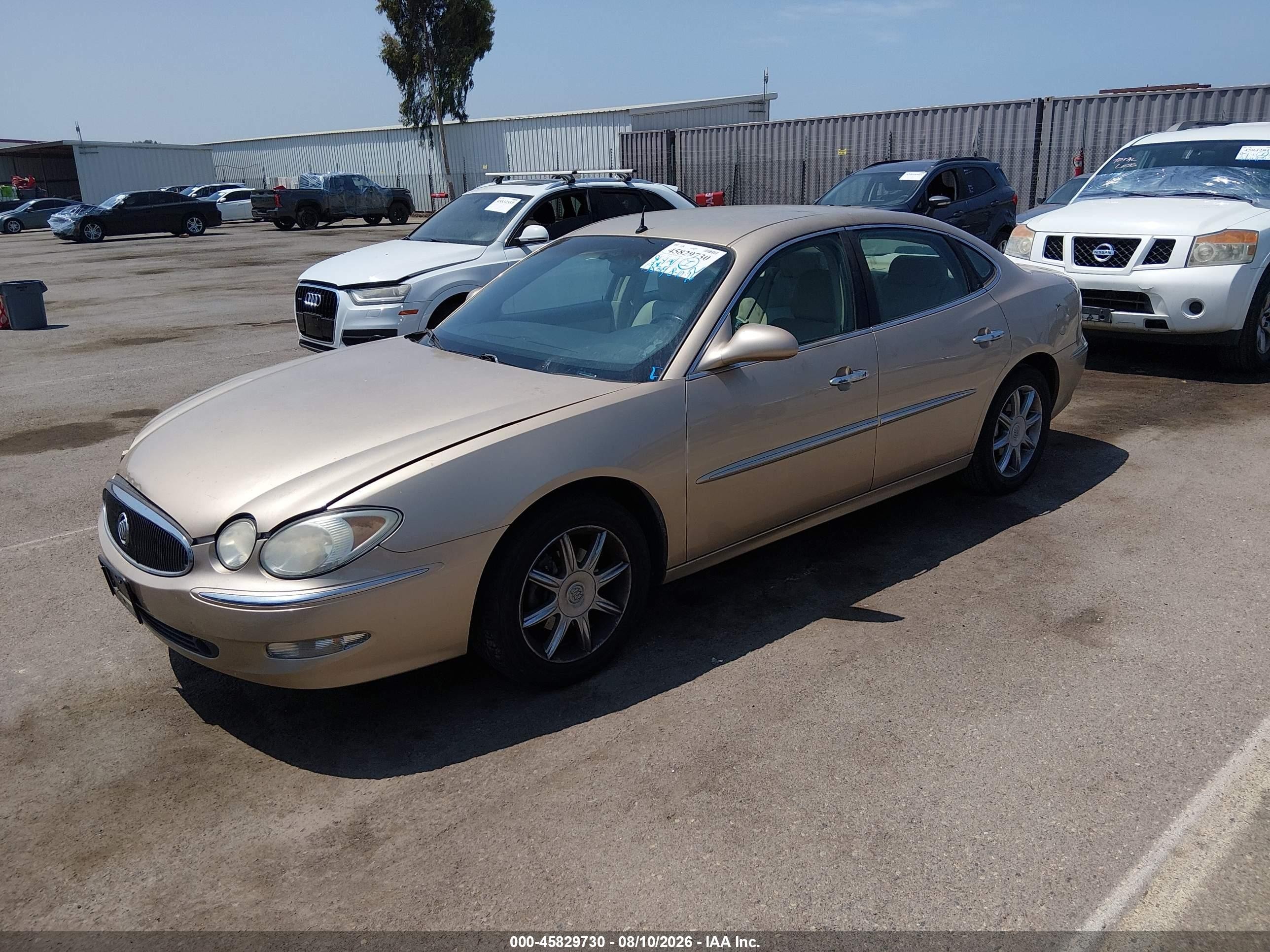 2005 Buick Lacrosse Cxs Champagne vin: 2G4WE537951207351