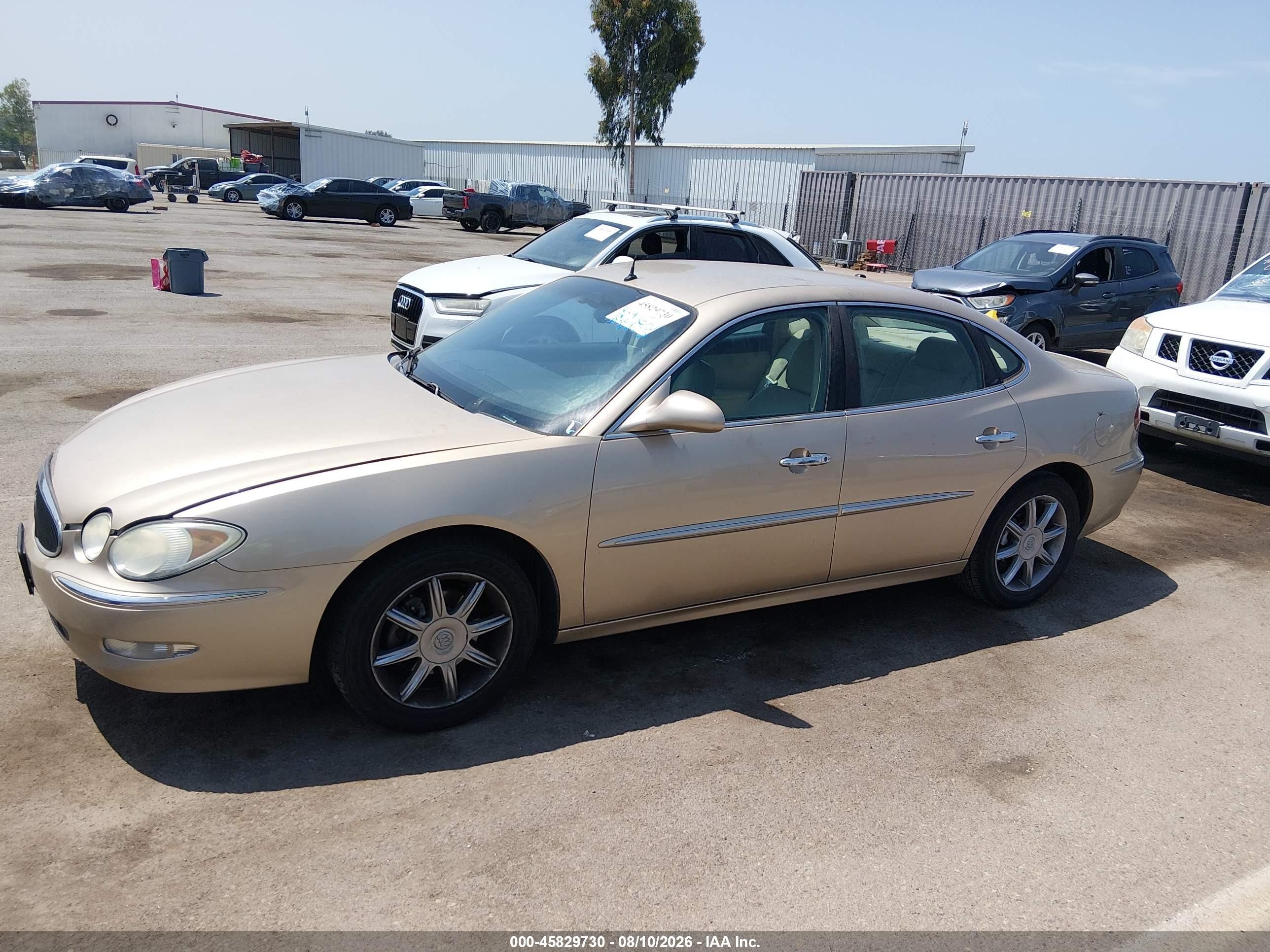 2005 Buick Lacrosse Cxs Champagne vin: 2G4WE537951207351