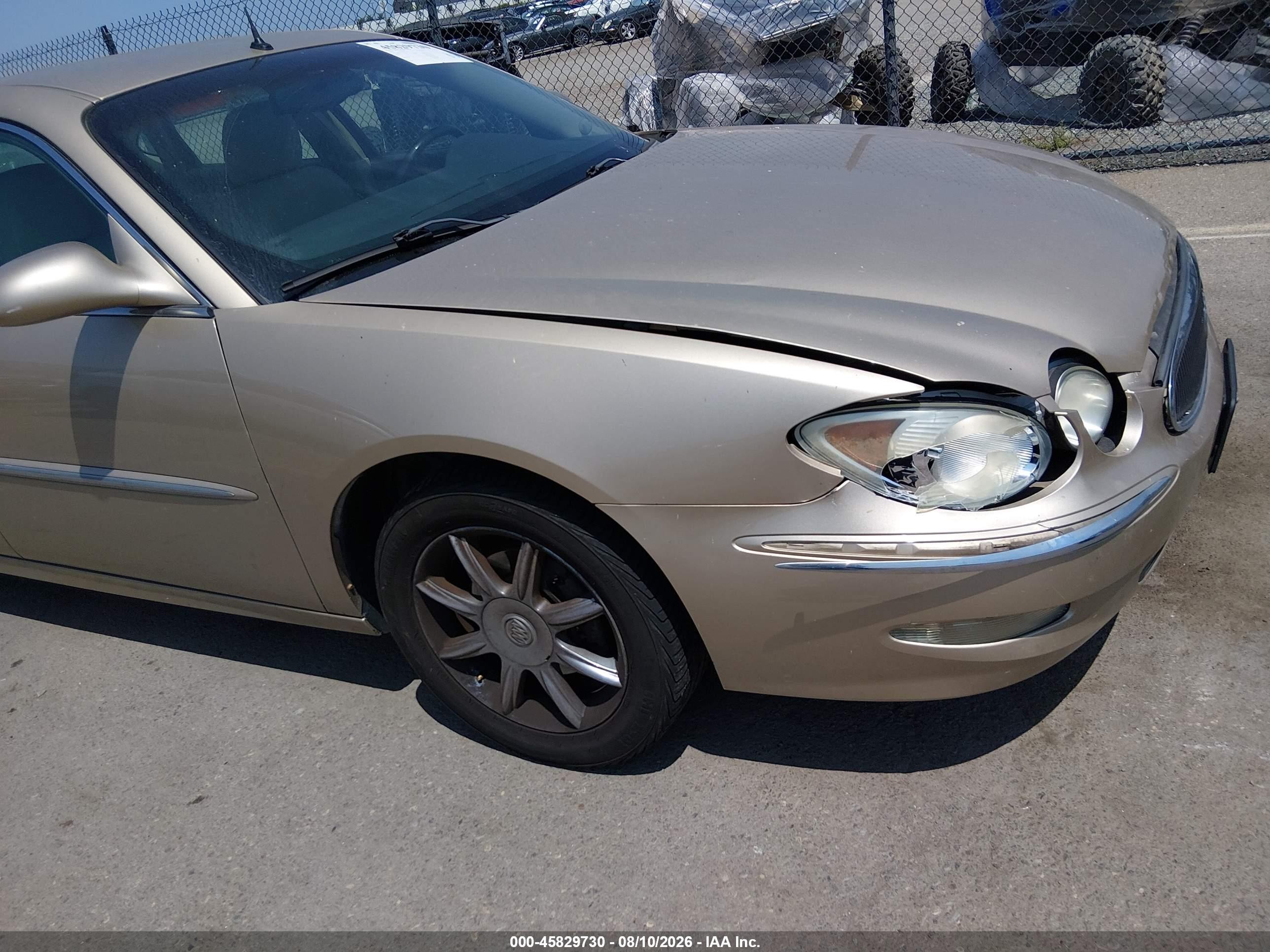 2005 Buick Lacrosse Cxs Champagne vin: 2G4WE537951207351