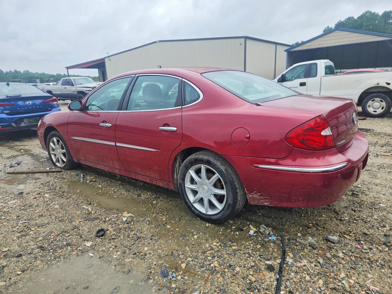 2005 Buick Lacrosse Cxs Burgundy vin: 2G4WE567451200707
