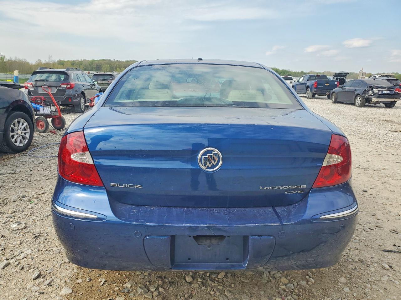 2005 Buick Lacrosse Cxs Синий vin: 2G4WE567851266838