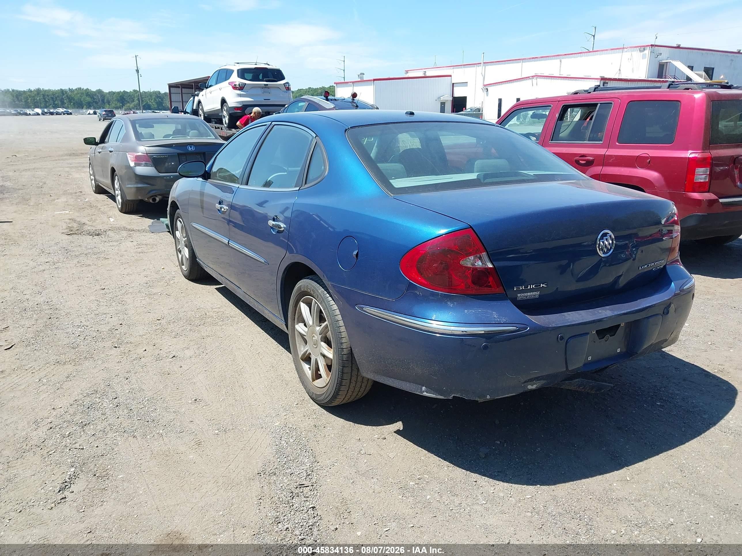 2005 Buick Lacrosse Cxs Blue vin: 2G4WE567X51276660
