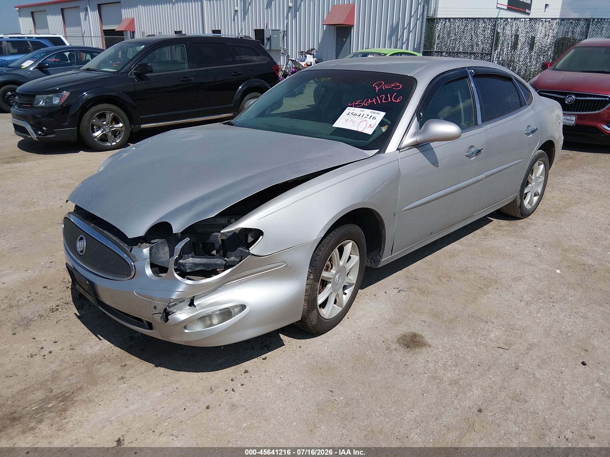 2006 Buick Lacrosse Cxs Silver vin: 2G4WE587061248963