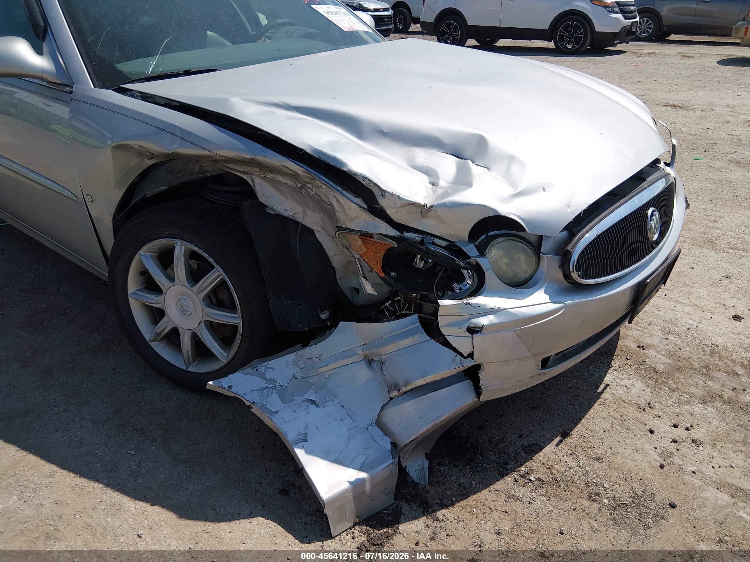 2006 Buick Lacrosse Cxs Silver vin: 2G4WE587061248963