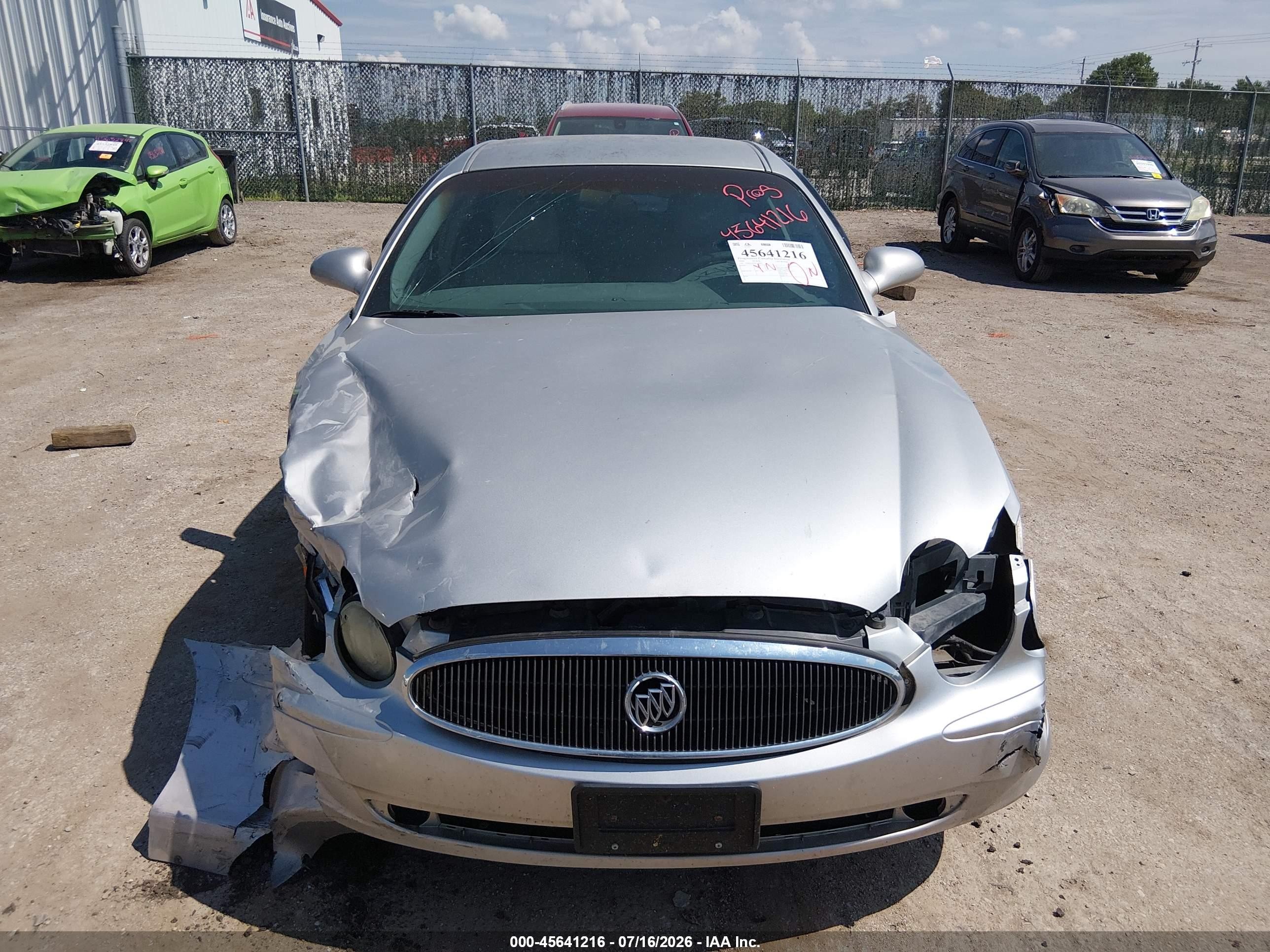 2006 Buick Lacrosse Cxs Silver vin: 2G4WE587061248963