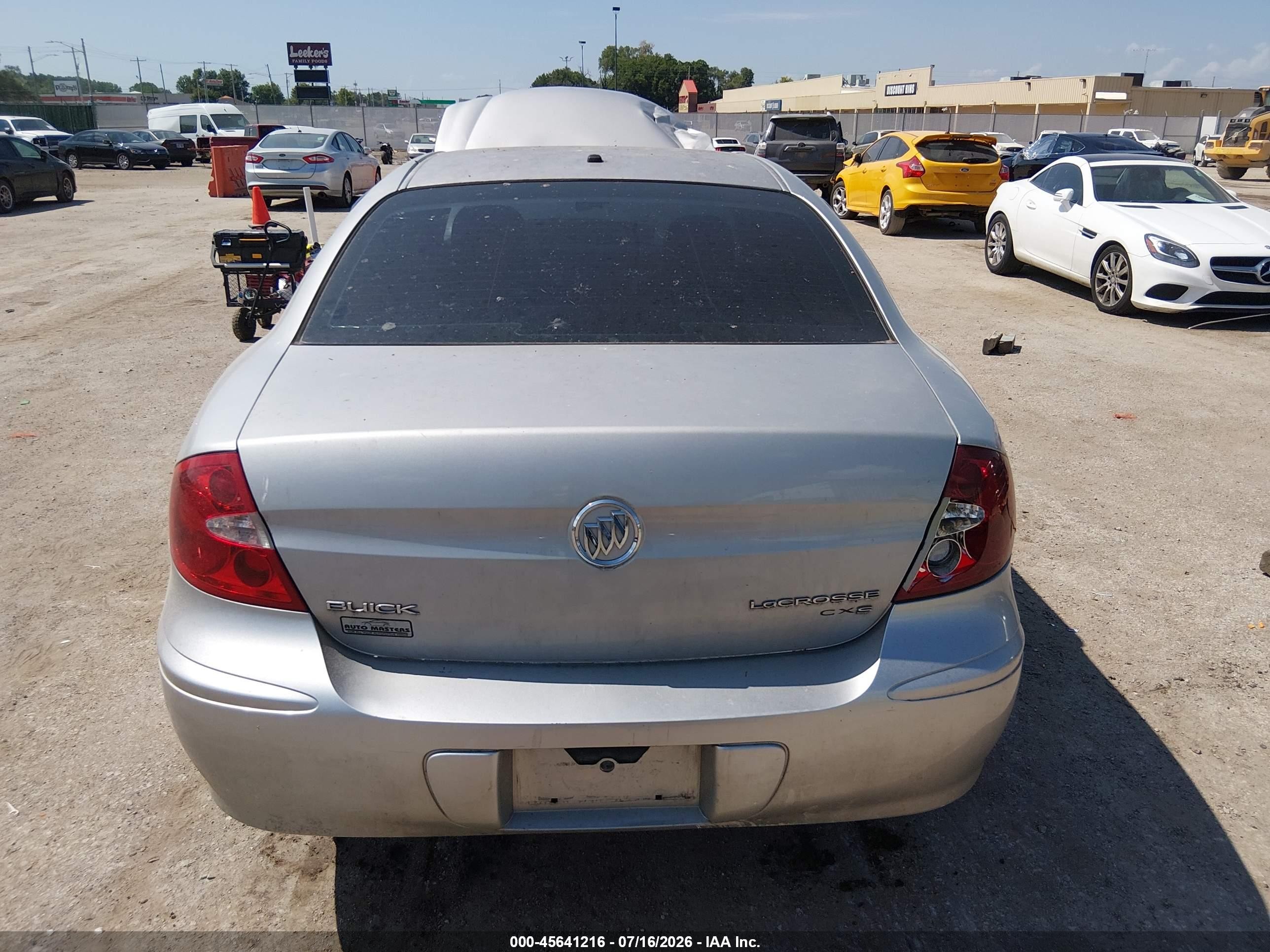 2006 Buick Lacrosse Cxs Silver vin: 2G4WE587061248963