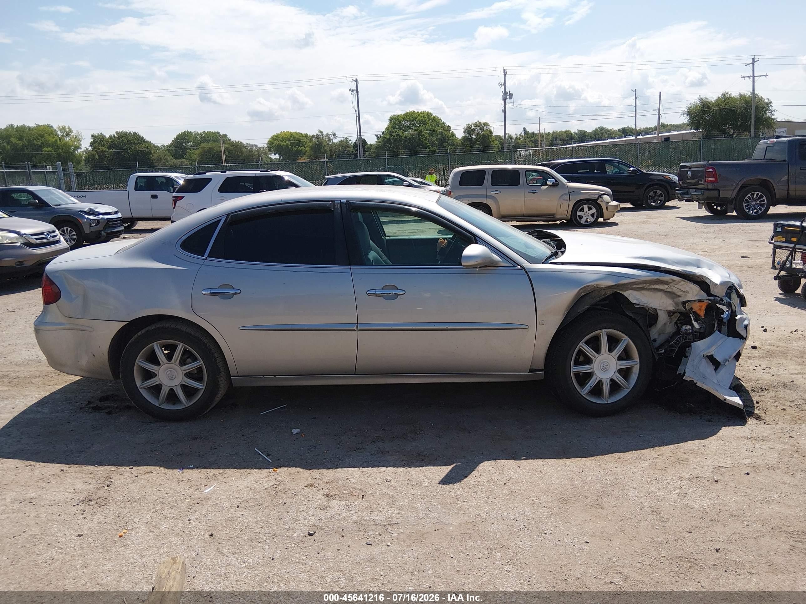 2006 Buick Lacrosse Cxs Silver vin: 2G4WE587061248963
