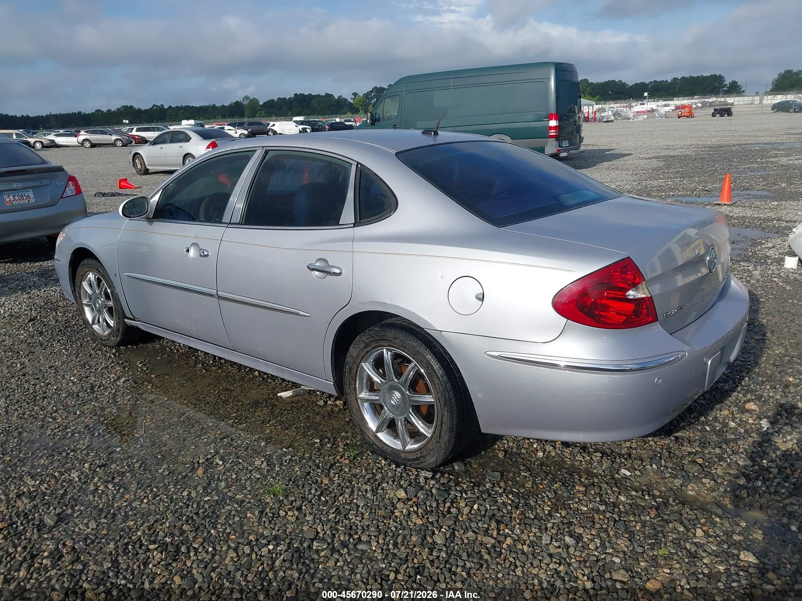 2006 Buick Lacrosse Cxs Light Blue vin: 2G4WE587261218914