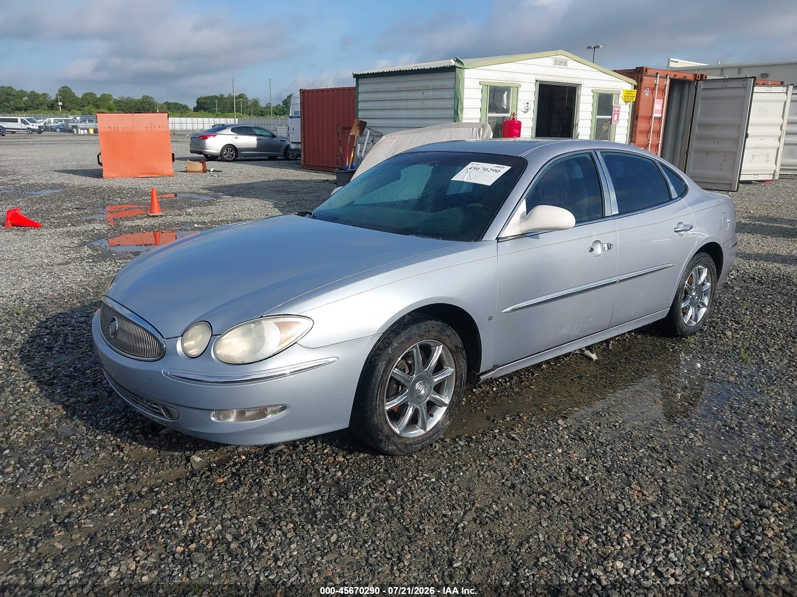 2006 Buick Lacrosse Cxs Light Blue vin: 2G4WE587261218914
