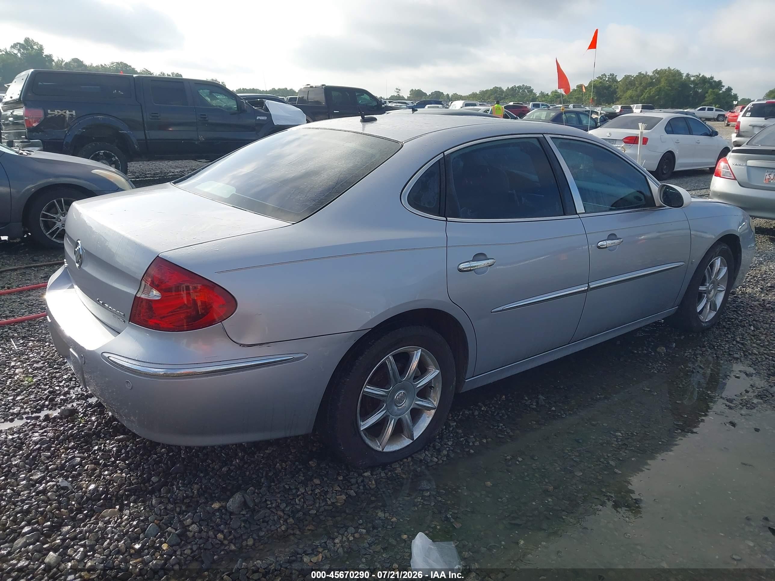 2006 Buick Lacrosse Cxs Light Blue vin: 2G4WE587261218914