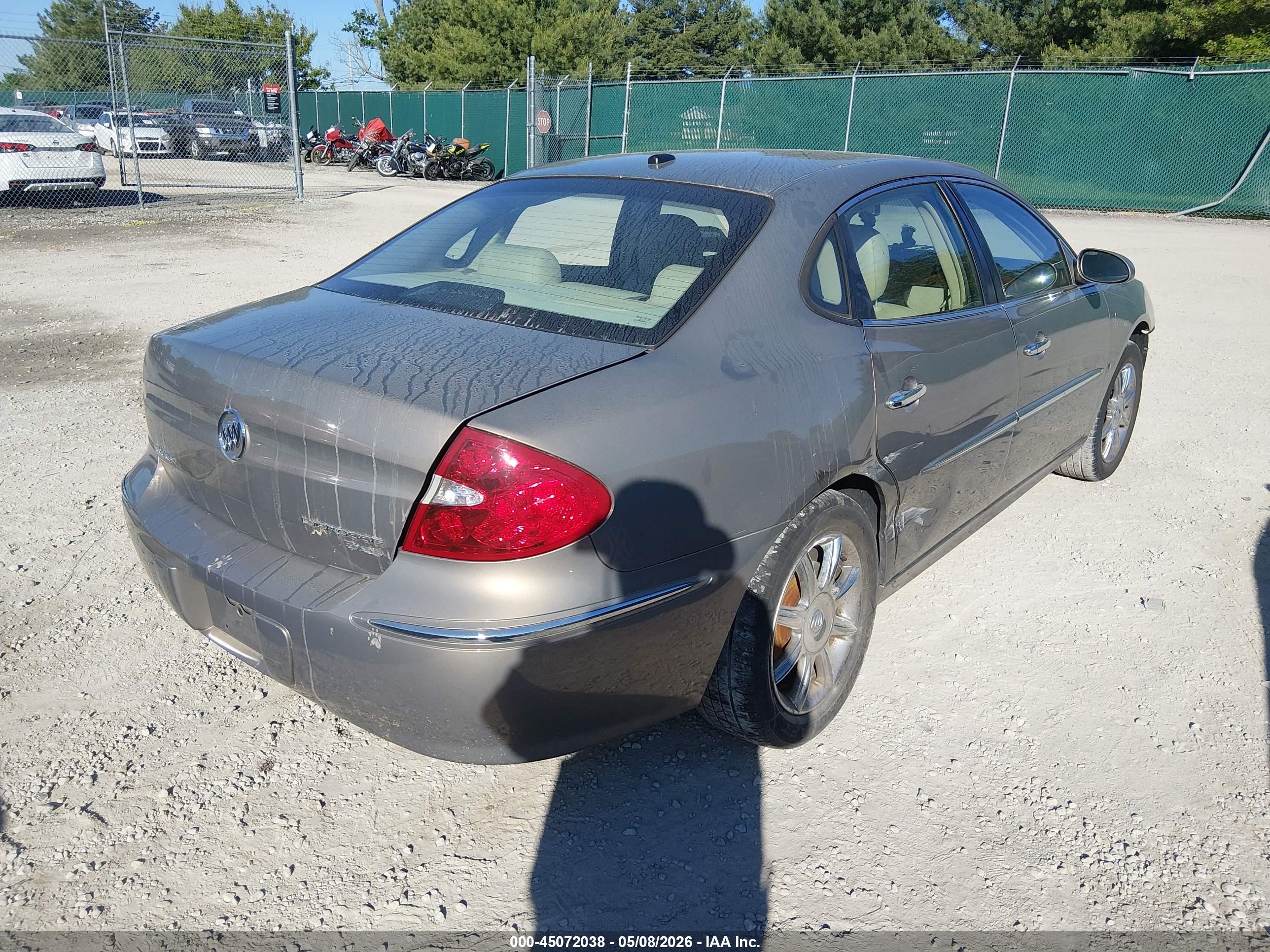 2007 Buick Lacrosse Cxs Champagne vin: 2G4WE587371116233