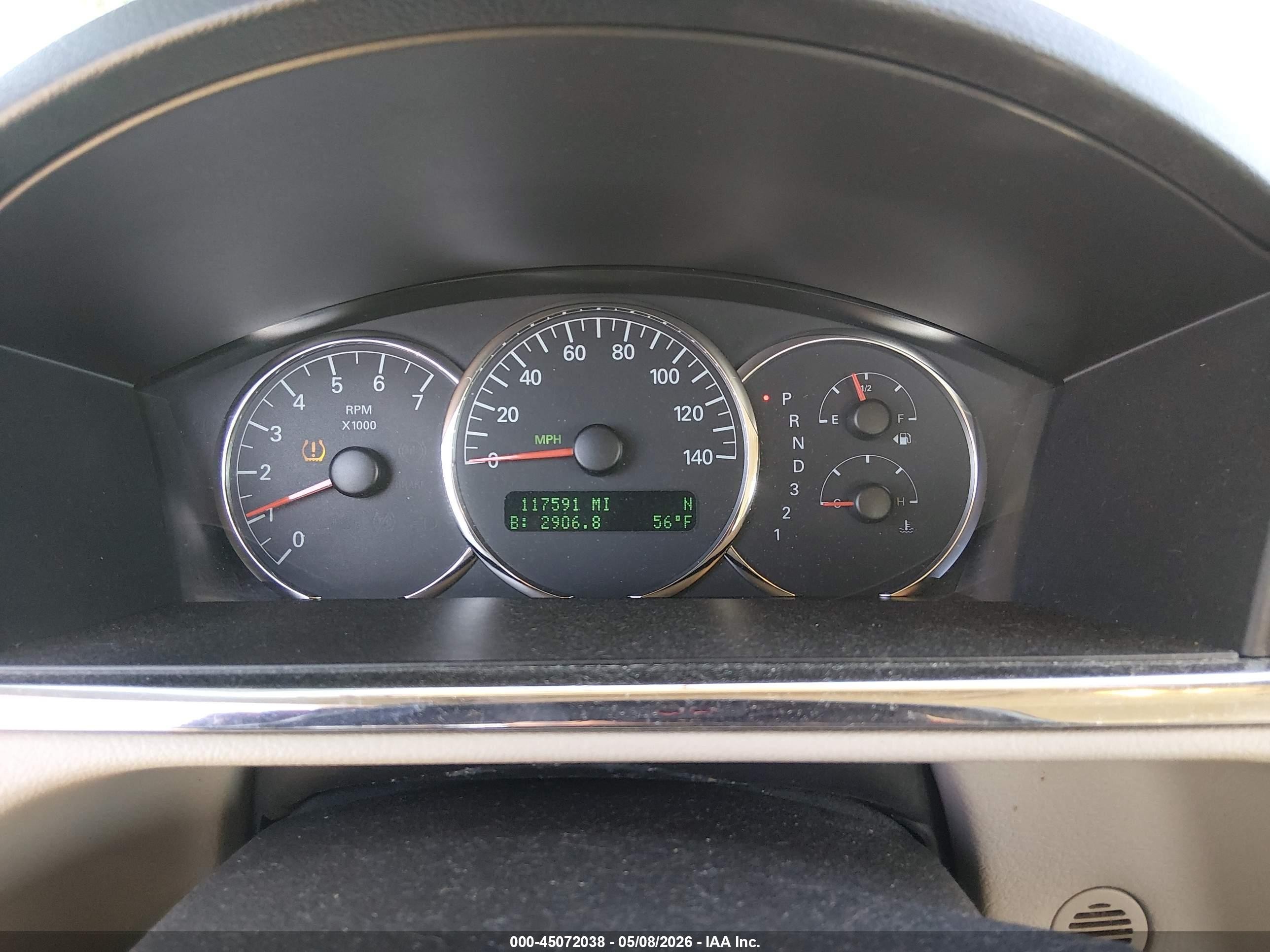 2007 Buick Lacrosse Cxs Champagne vin: 2G4WE587371116233
