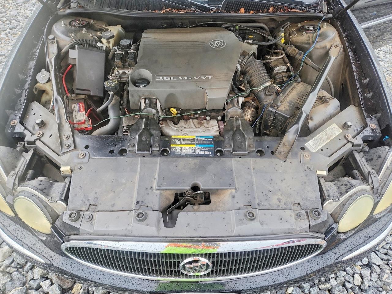 2006 Buick Lacrosse Cxs Black vin: 2G4WE587561271736