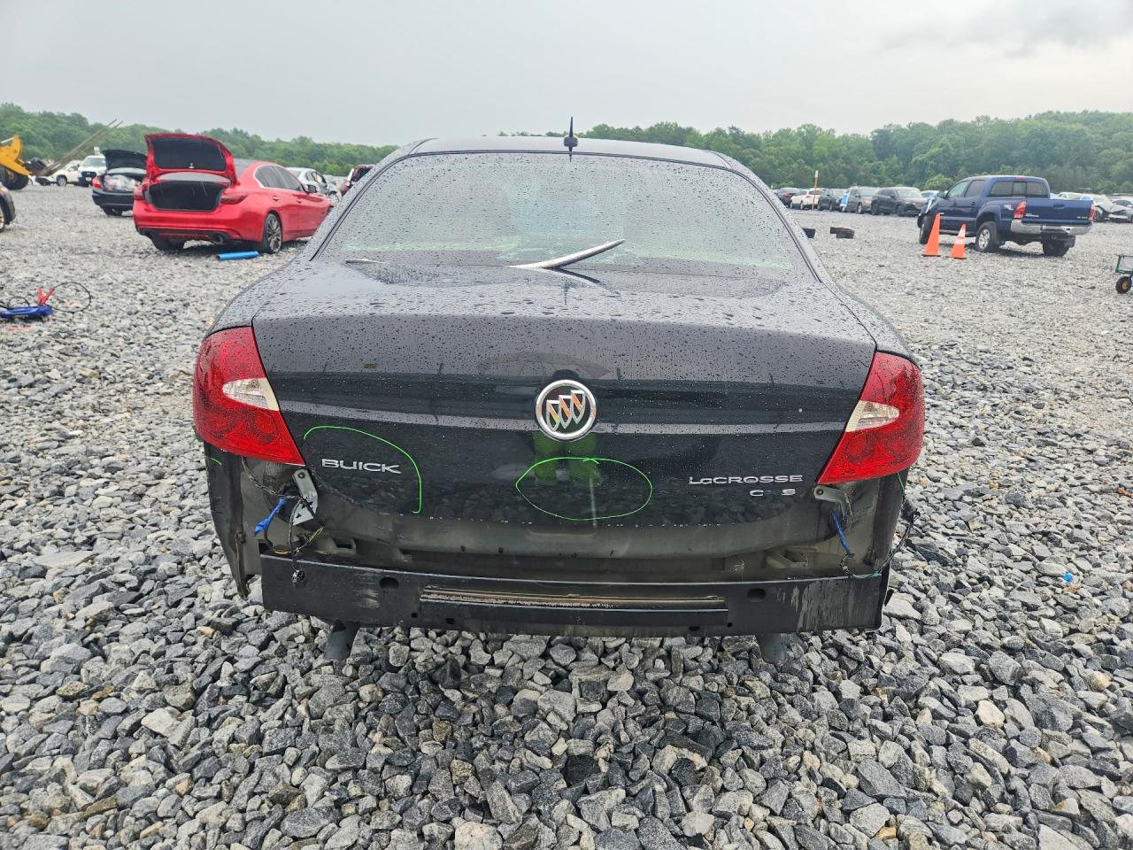 2006 Buick Lacrosse Cxs Black vin: 2G4WE587561271736