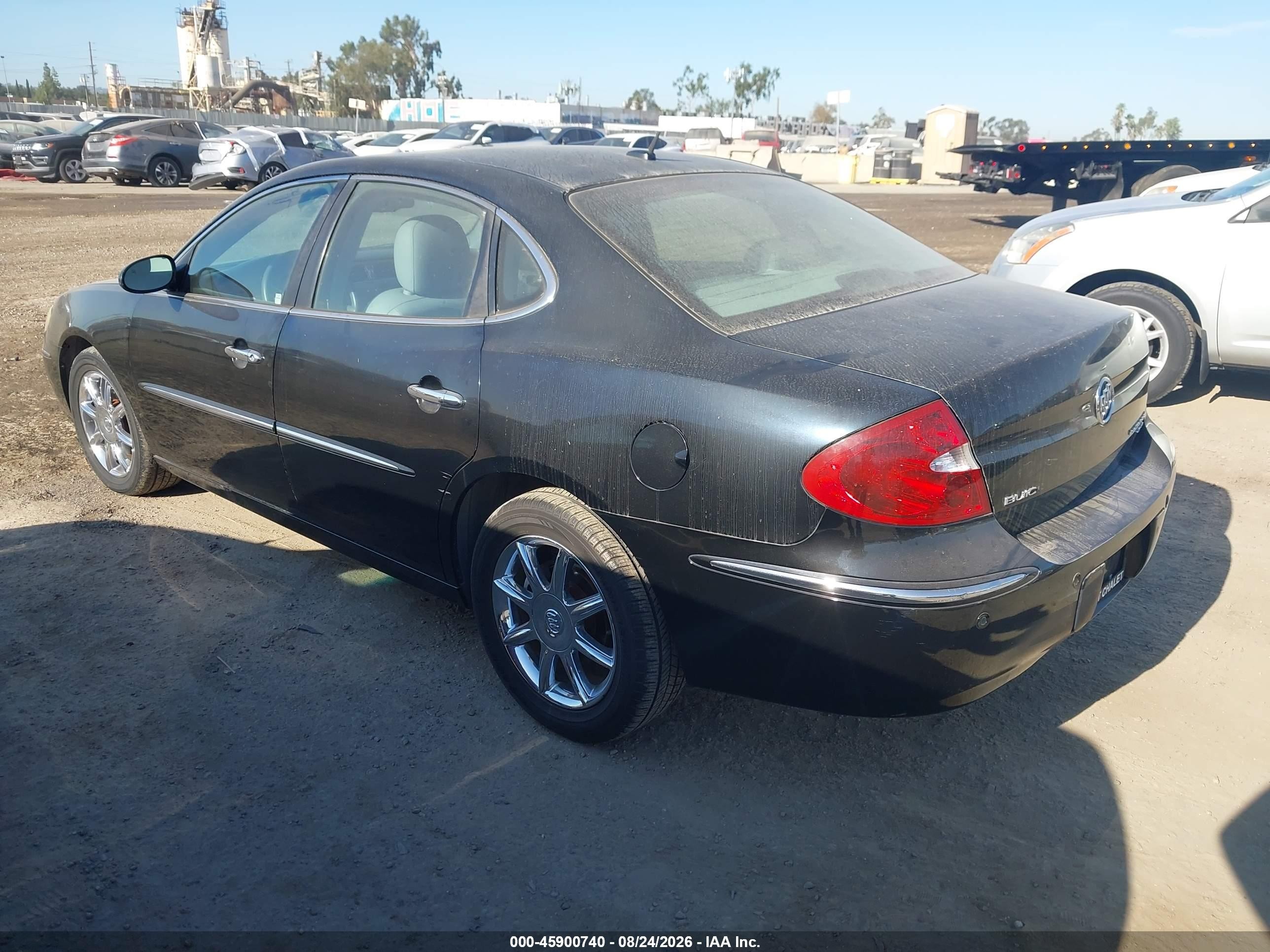 2006 Buick Lacrosse Cxs Black vin: 2G4WE587661181124