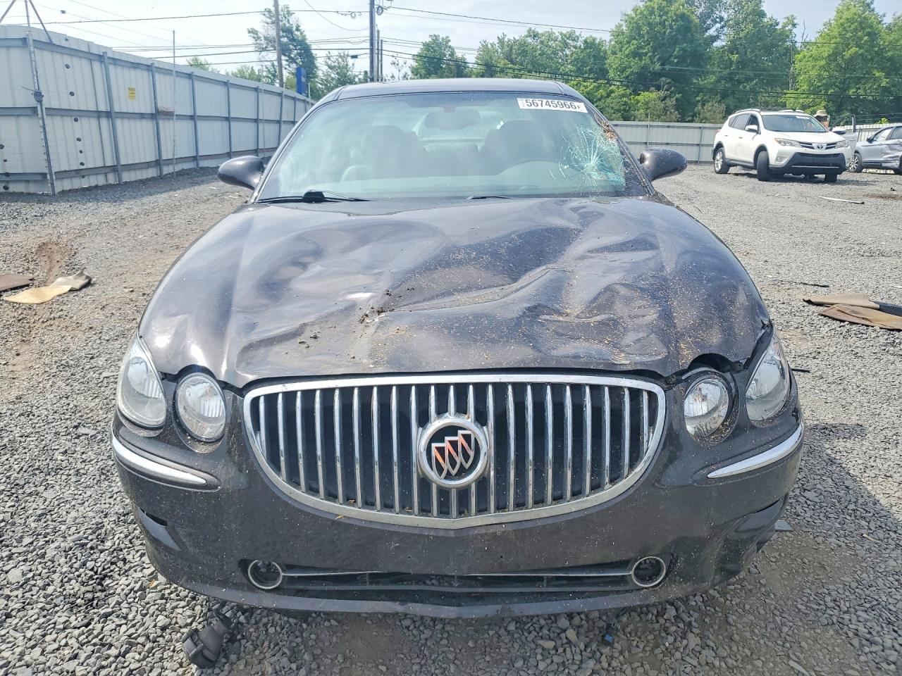 2008 Buick Lacrosse Cxs Black vin: 2G4WE587X81176866