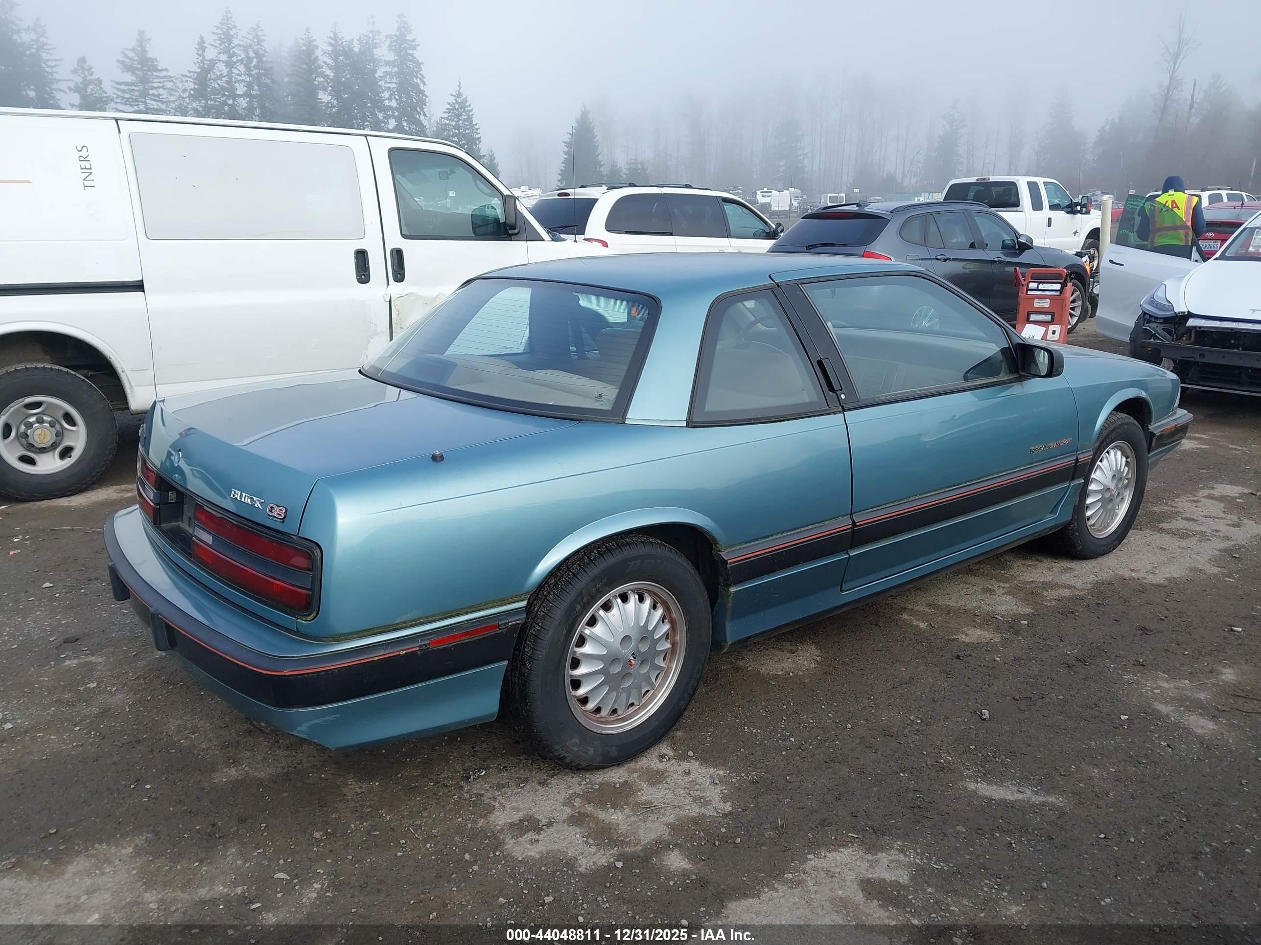 1994 Buick Regal Gran Sport Green vin: 2G4WF15L0R1483732