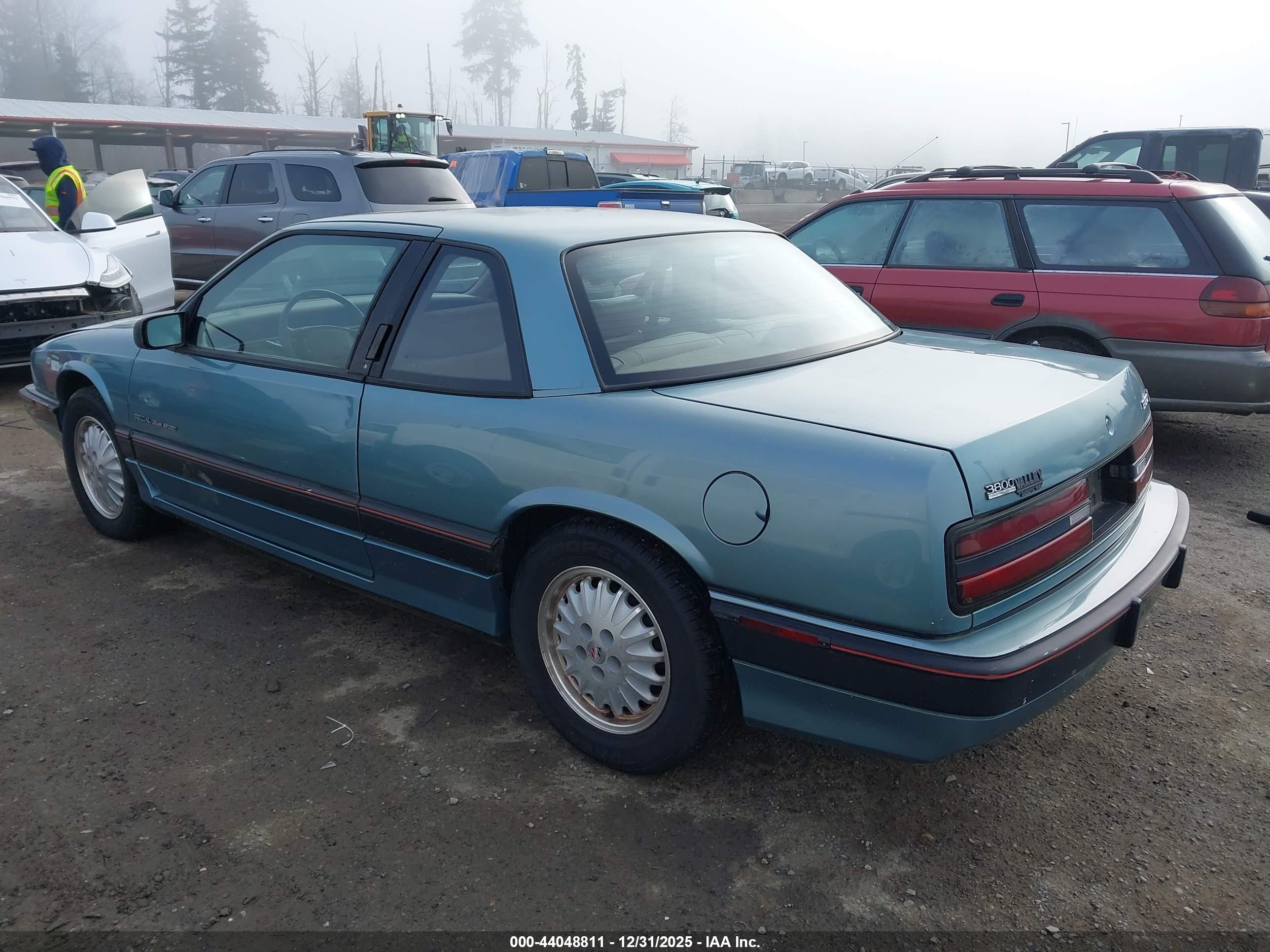 1994 Buick Regal Gran Sport Green vin: 2G4WF15L0R1483732