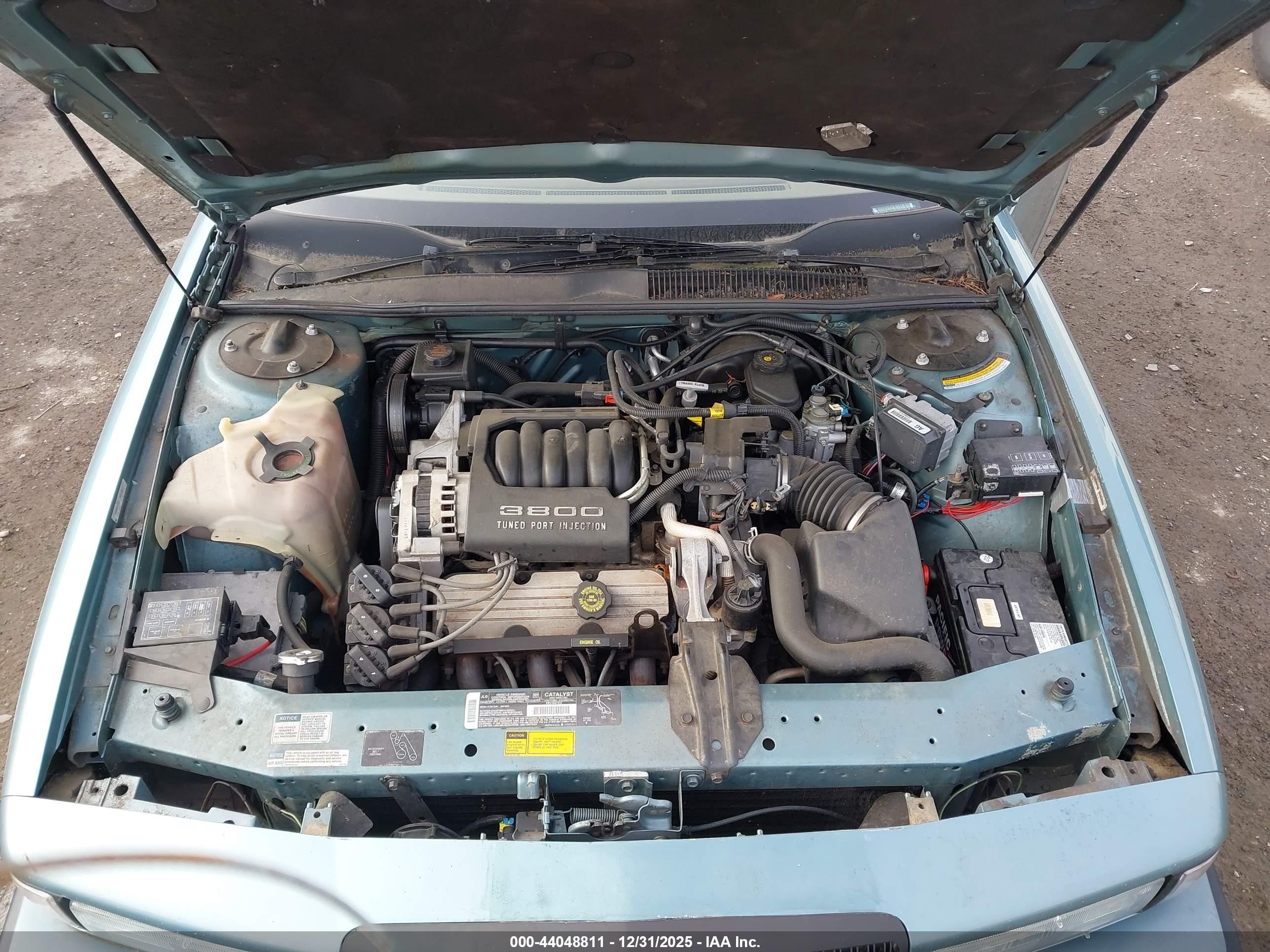 1994 Buick Regal Gran Sport Green vin: 2G4WF15L0R1483732
