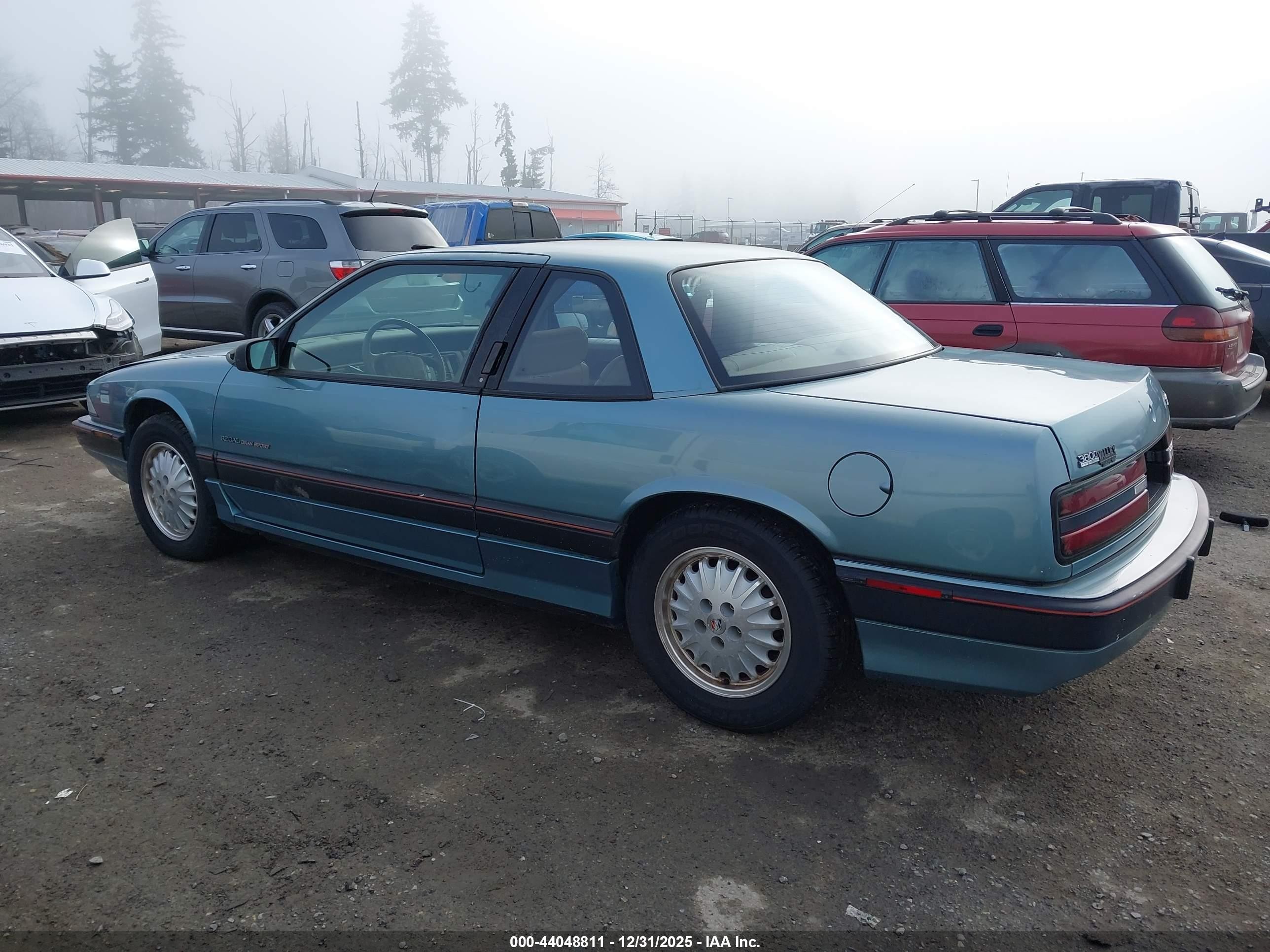 1994 Buick Regal Gran Sport Green vin: 2G4WF15L0R1483732
