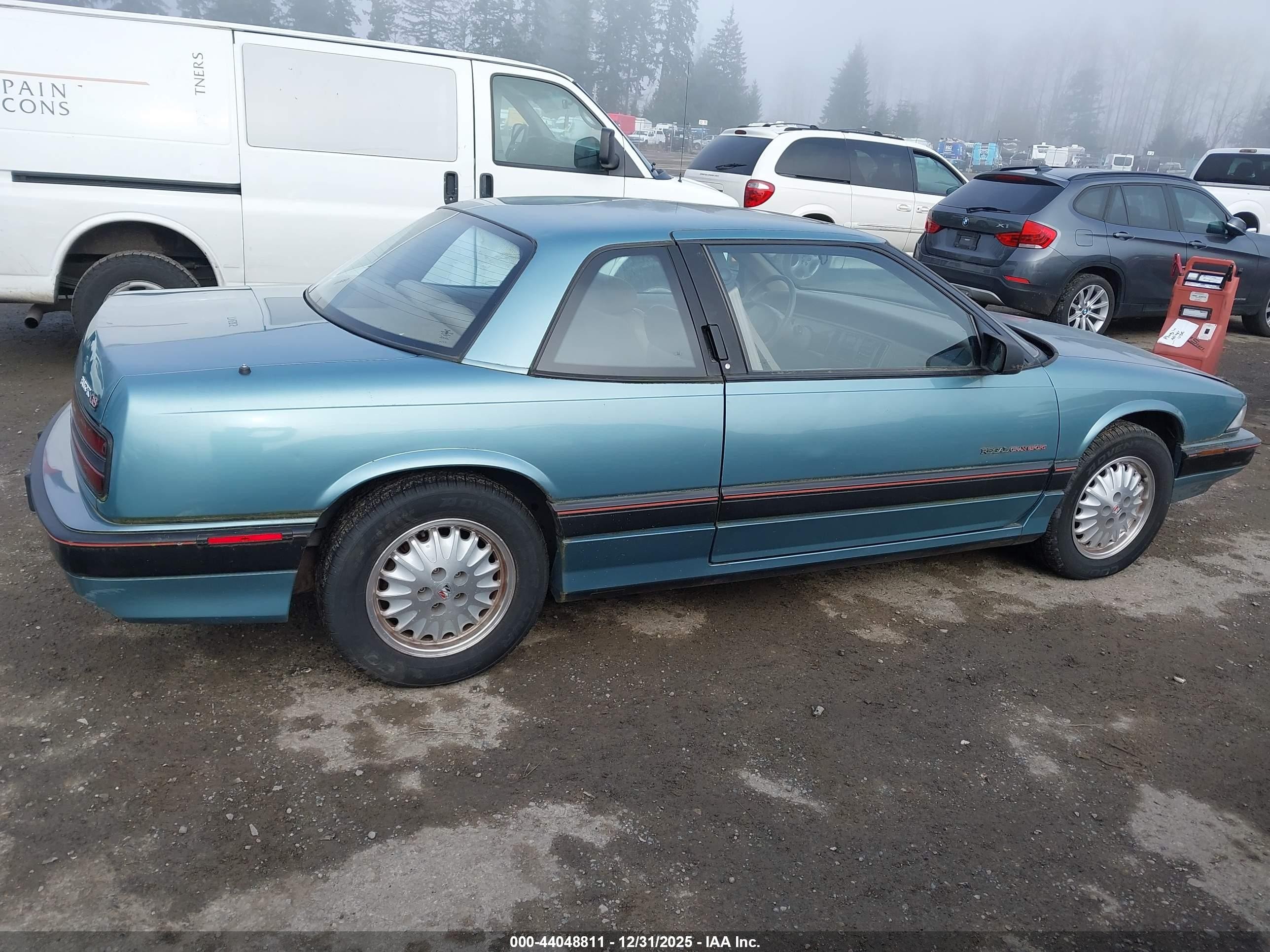 1994 Buick Regal Gran Sport Green vin: 2G4WF15L0R1483732