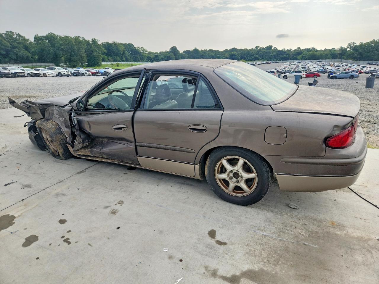 2003 Buick Regal Gs Gray vin: 2G4WF521031147273