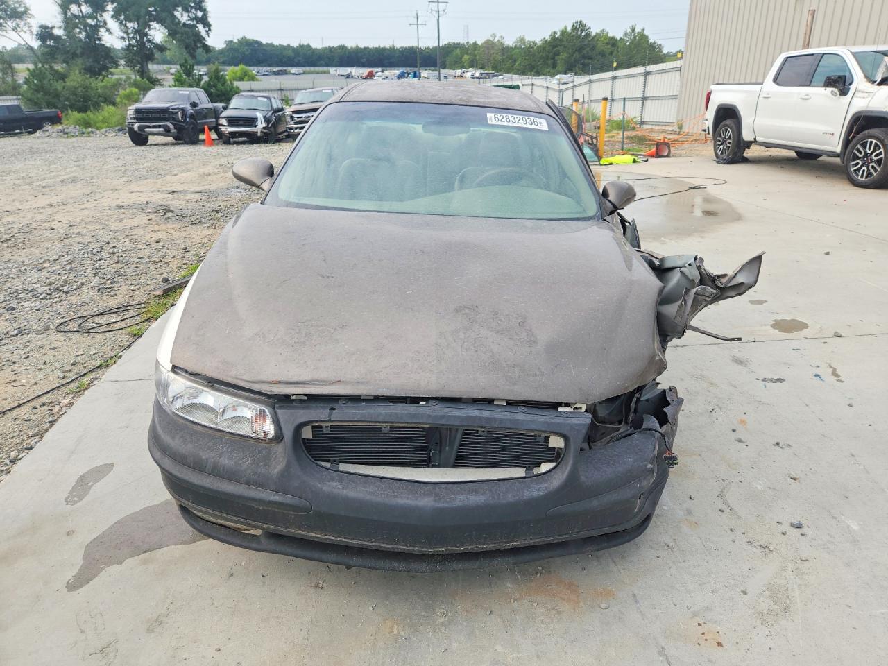 2003 Buick Regal Gs Gray vin: 2G4WF521031147273