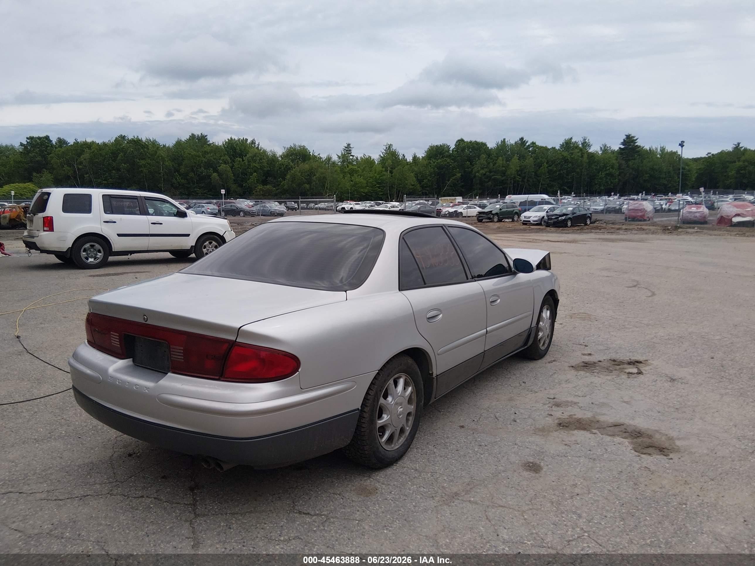 2004 Buick Regal Gs Silver vin: 2G4WF521241167638