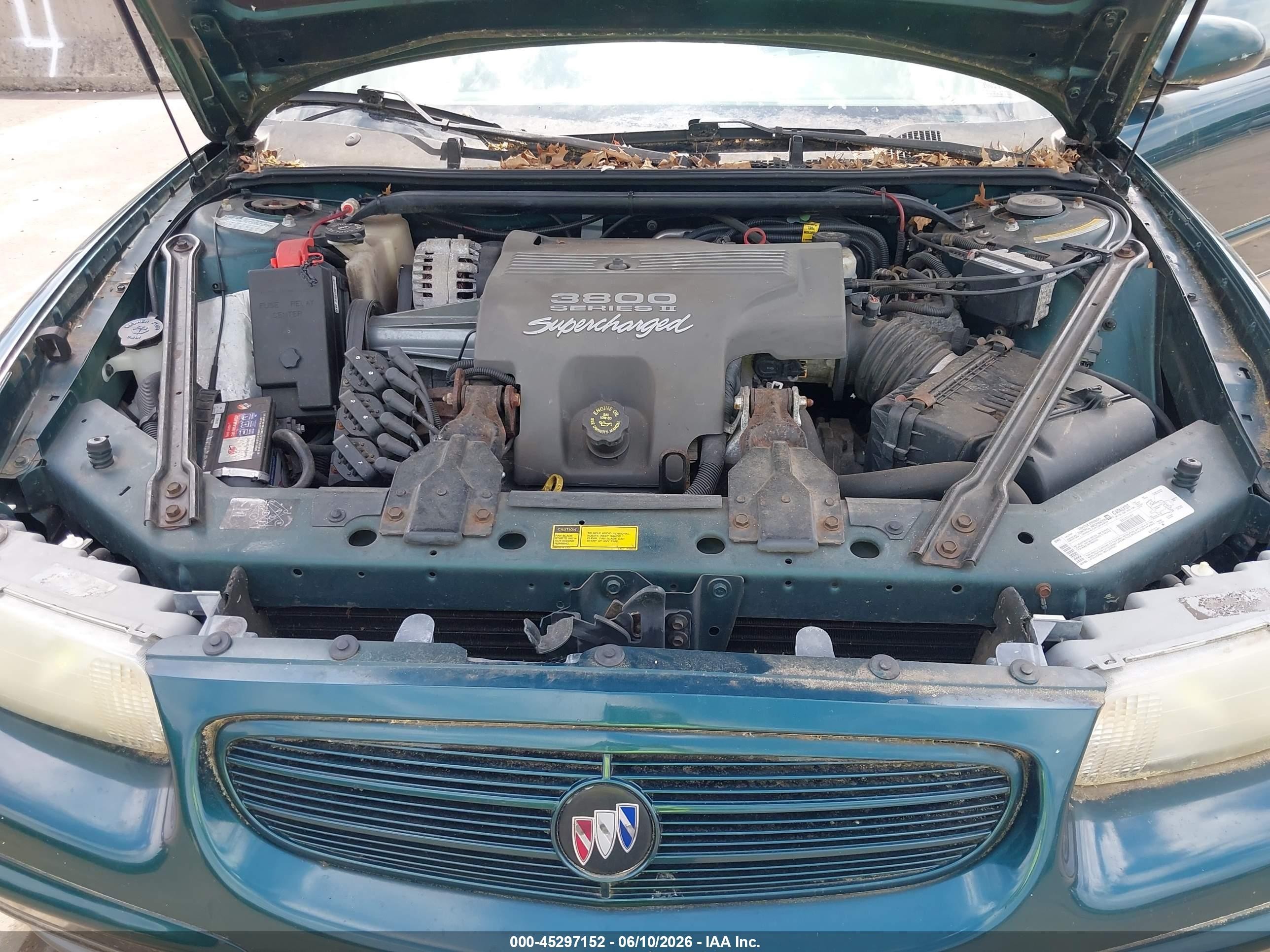 1999 Buick Regal Gse Teal vin: 2G4WF5213X1553201