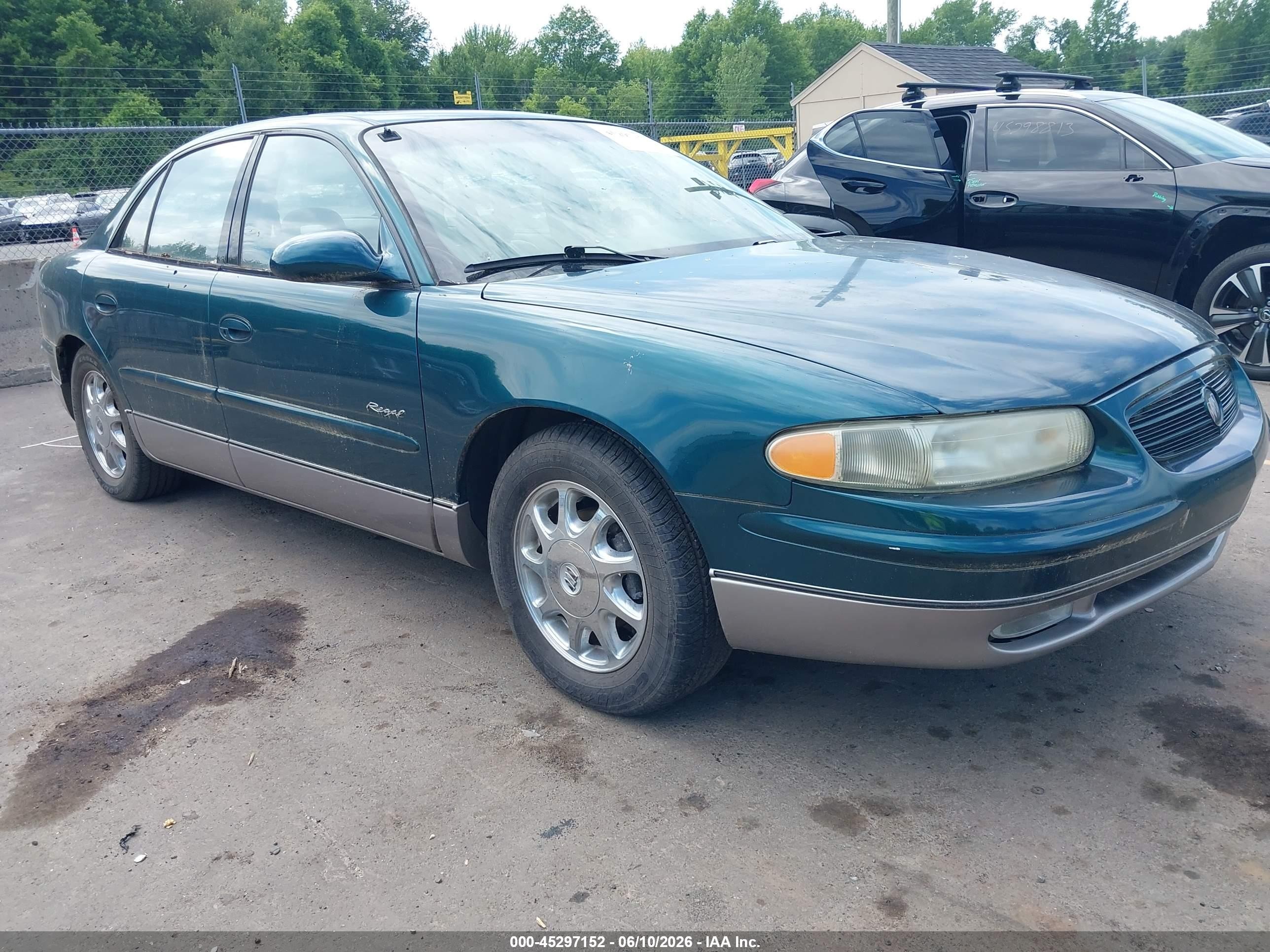 1999 Buick Regal Gse Teal vin: 2G4WF5213X1553201
