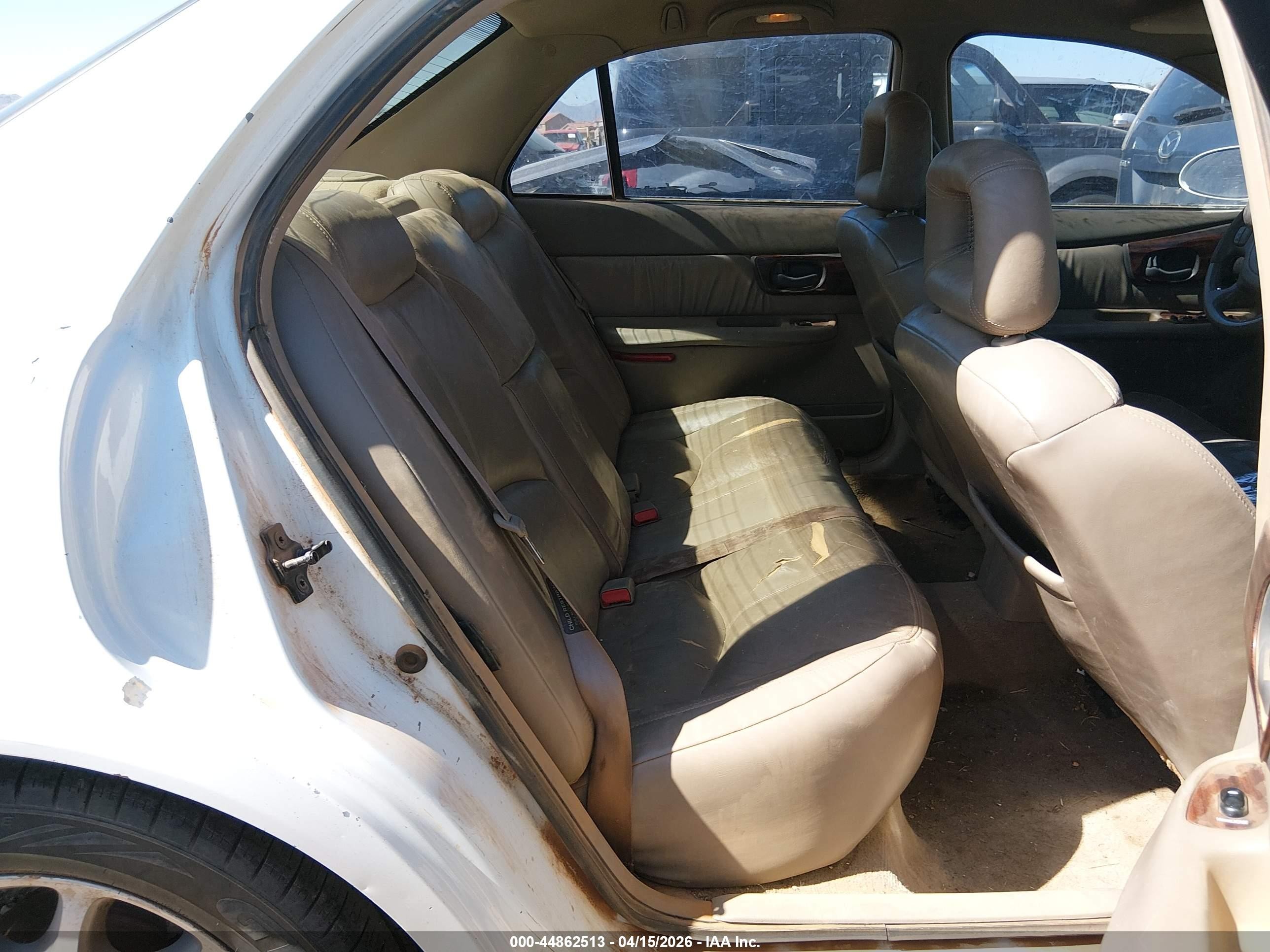 1998 Buick Regal Gs White vin: 2G4WF5215W1431423