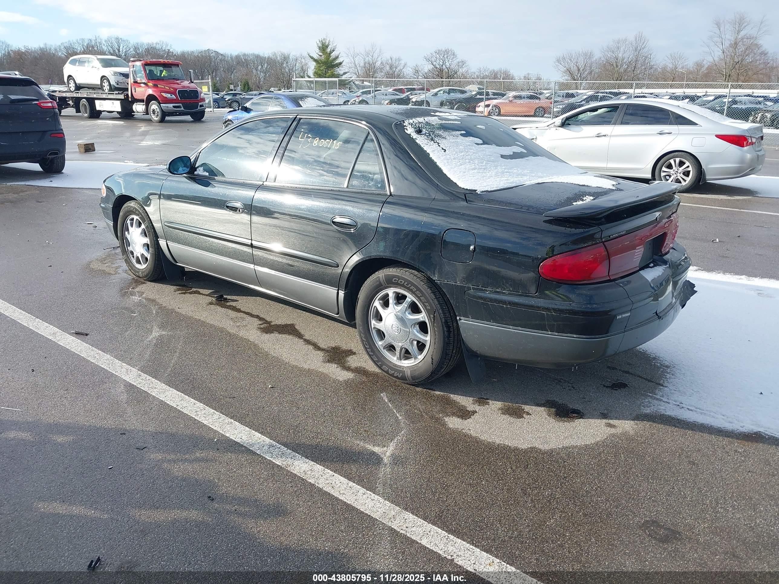2004 Buick Regal Gs Black vin: 2G4WF521641301437