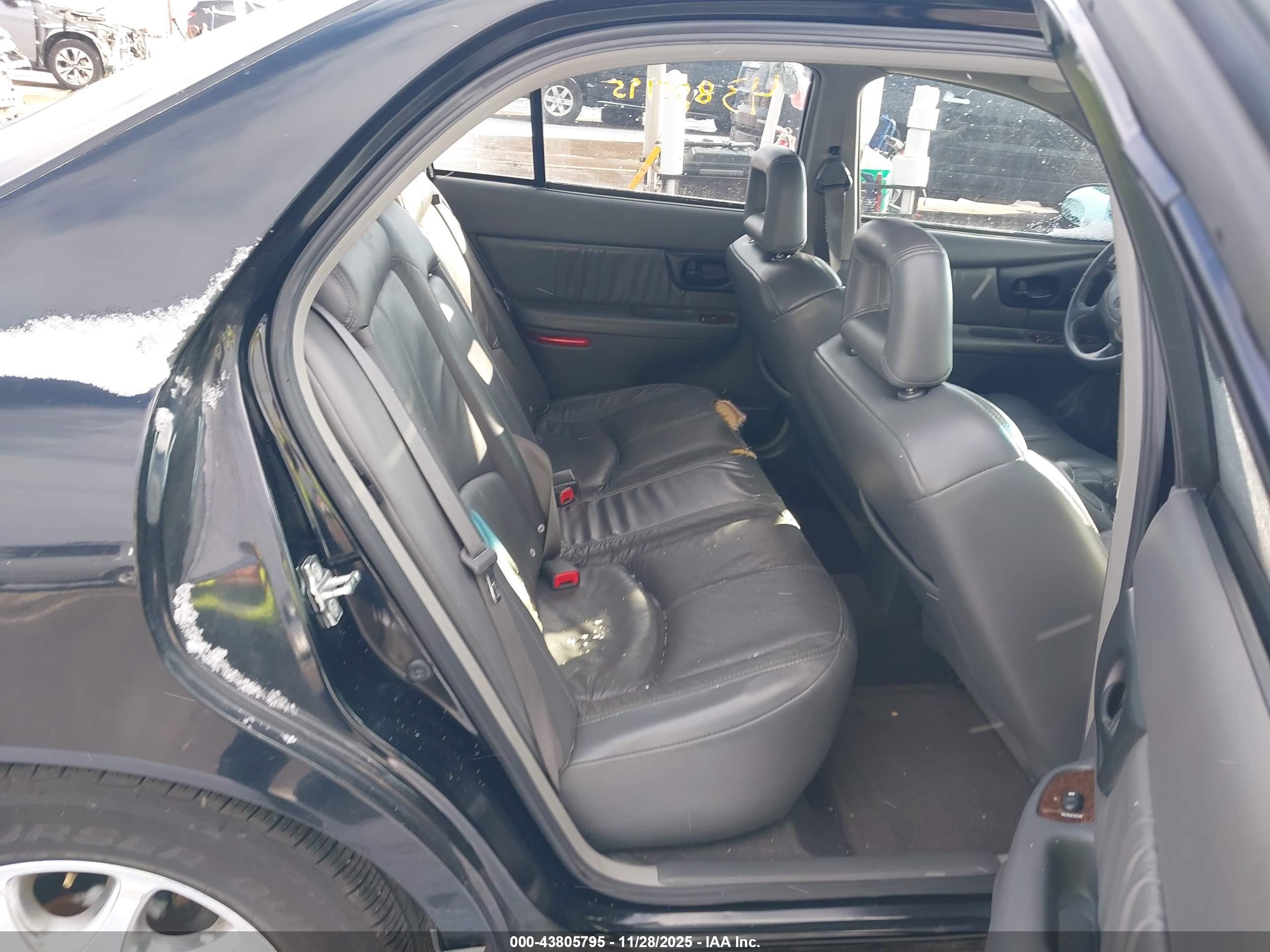 2004 Buick Regal Gs Black vin: 2G4WF521641301437