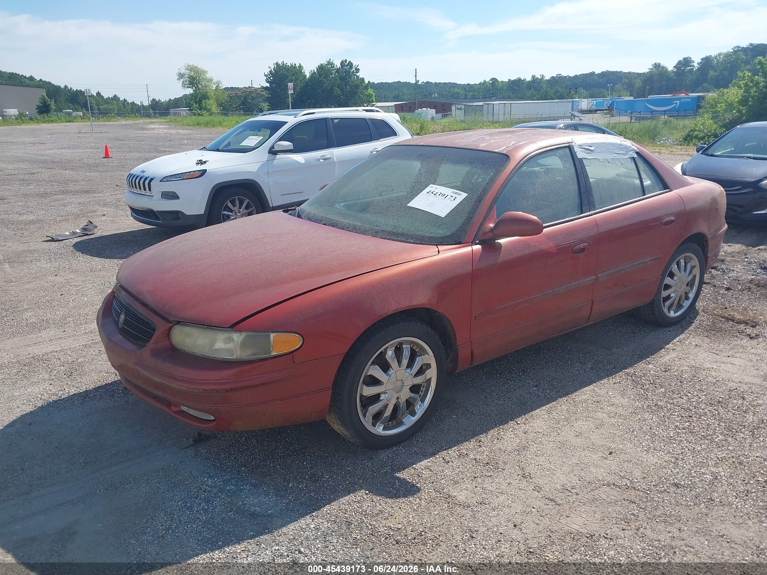1998 Buick Regal Gs Red vin: 2G4WF5217W1432332