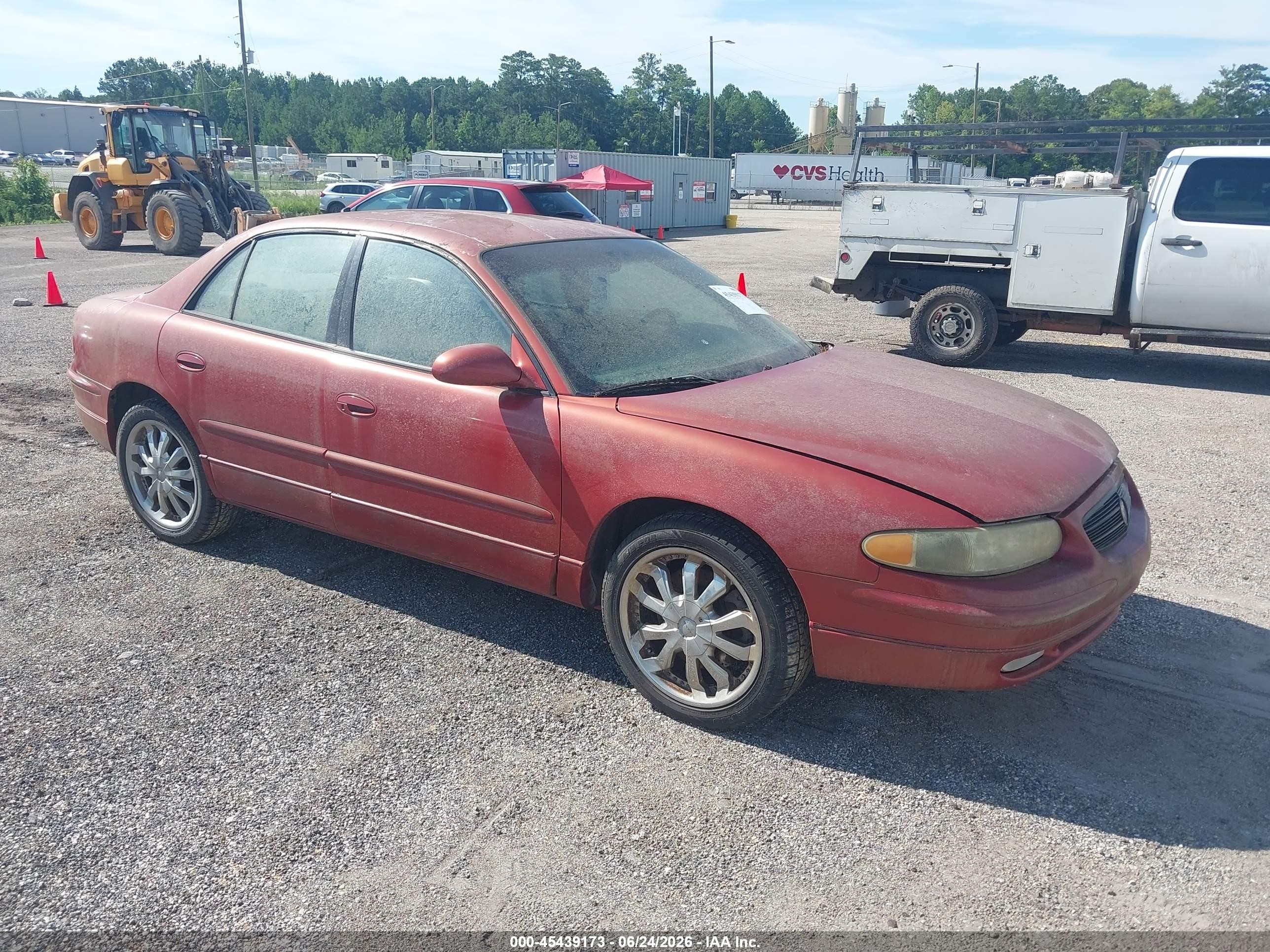 1998 Buick Regal Gs Red vin: 2G4WF5217W1432332