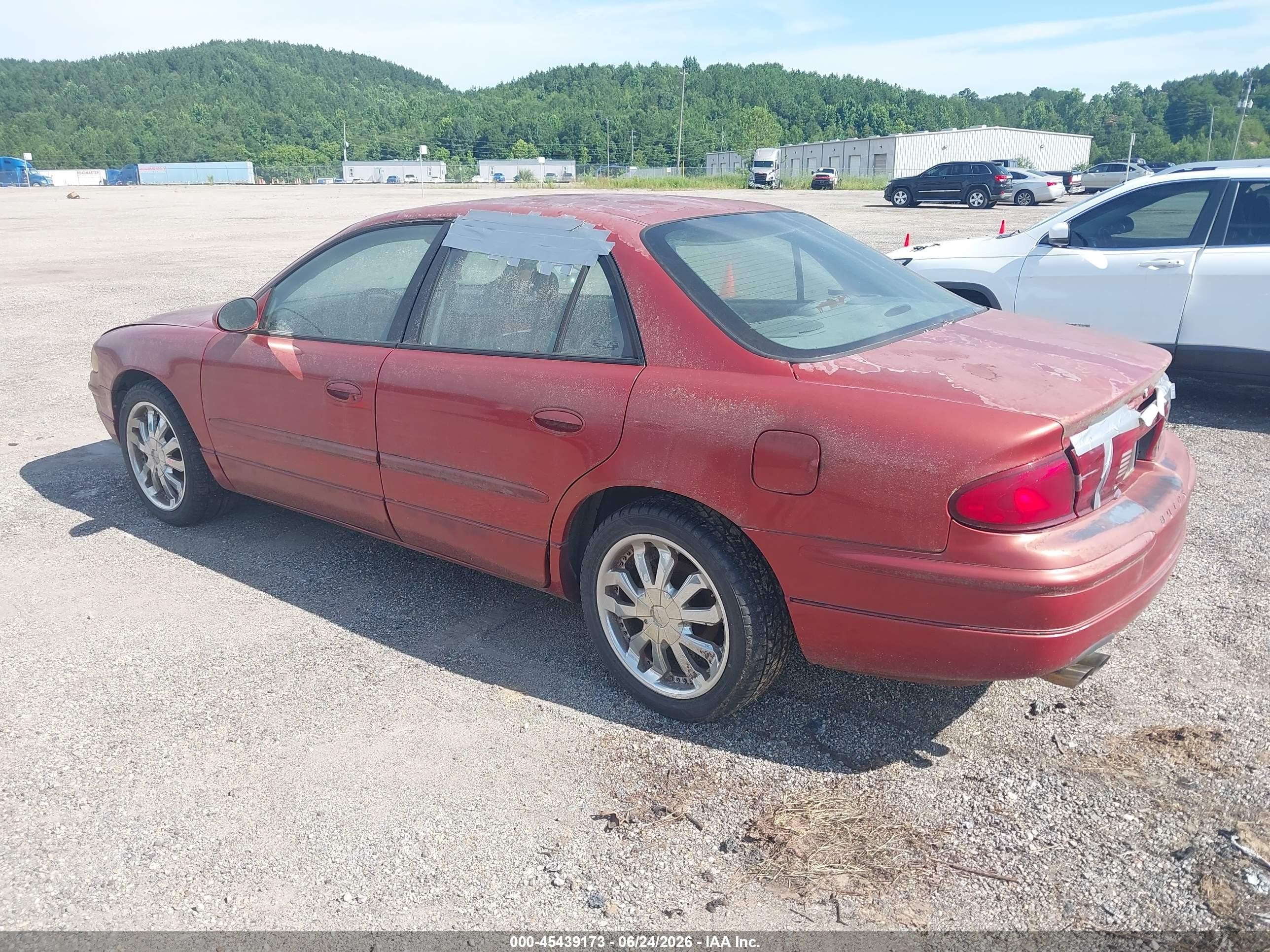 1998 Buick Regal Gs Red vin: 2G4WF5217W1432332