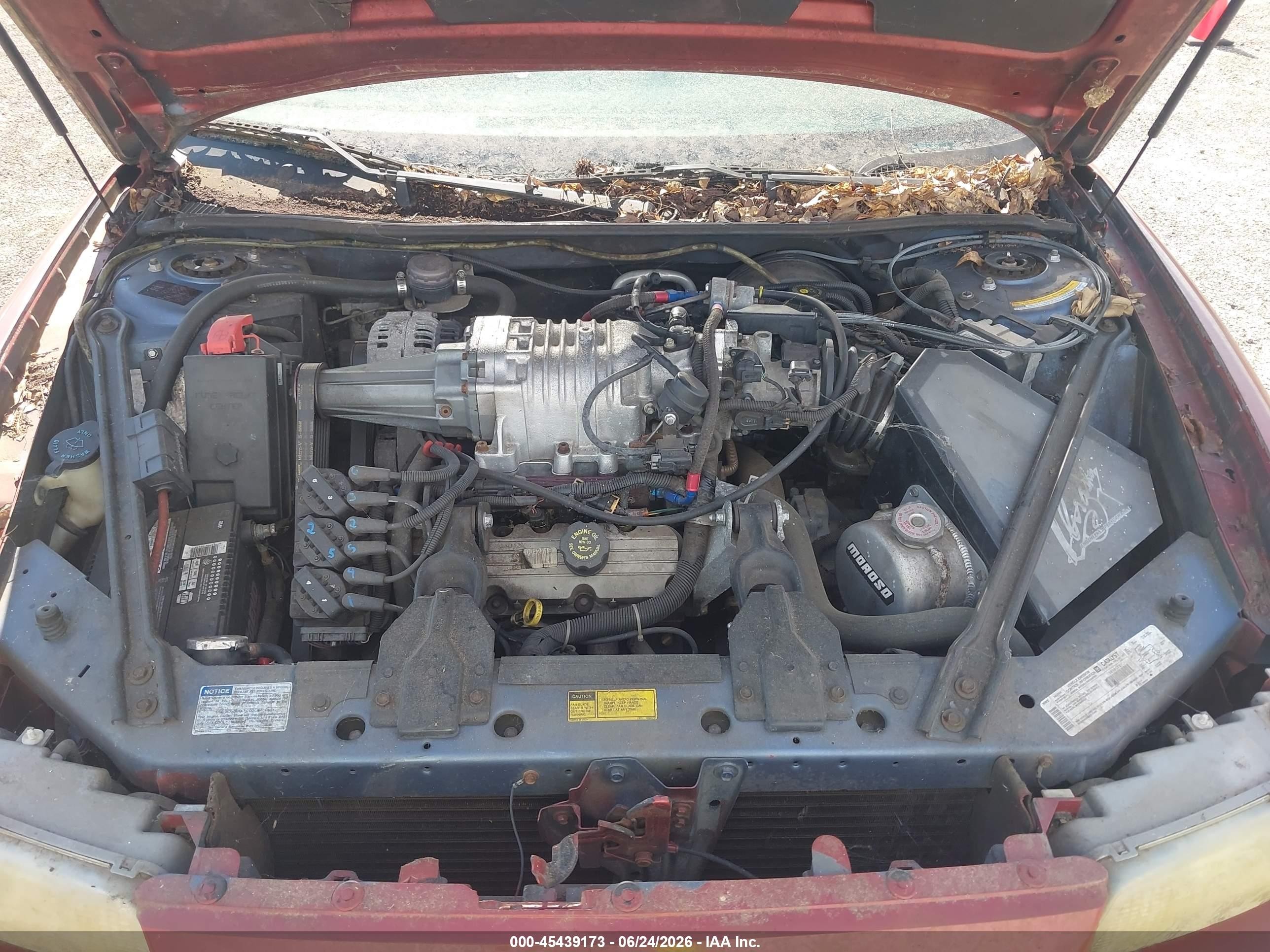 1998 Buick Regal Gs Red vin: 2G4WF5217W1432332