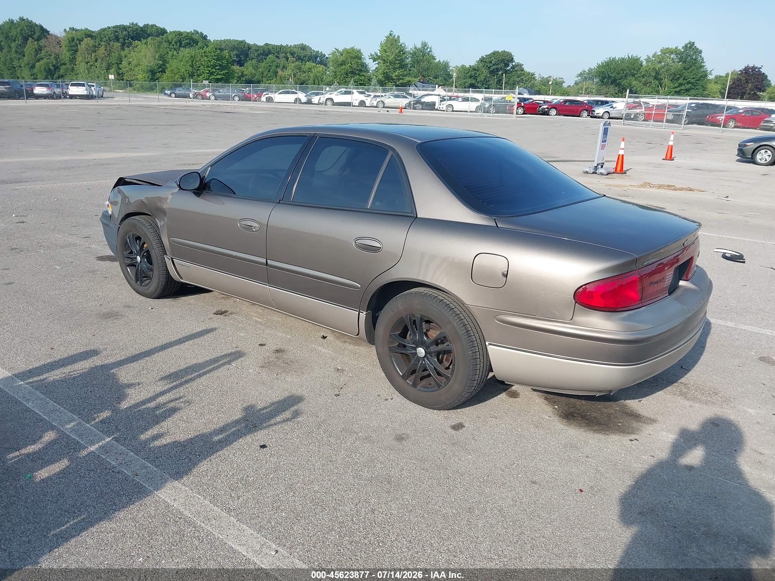 2003 Buick Regal Gs Коричневый vin: 2G4WF521831169974