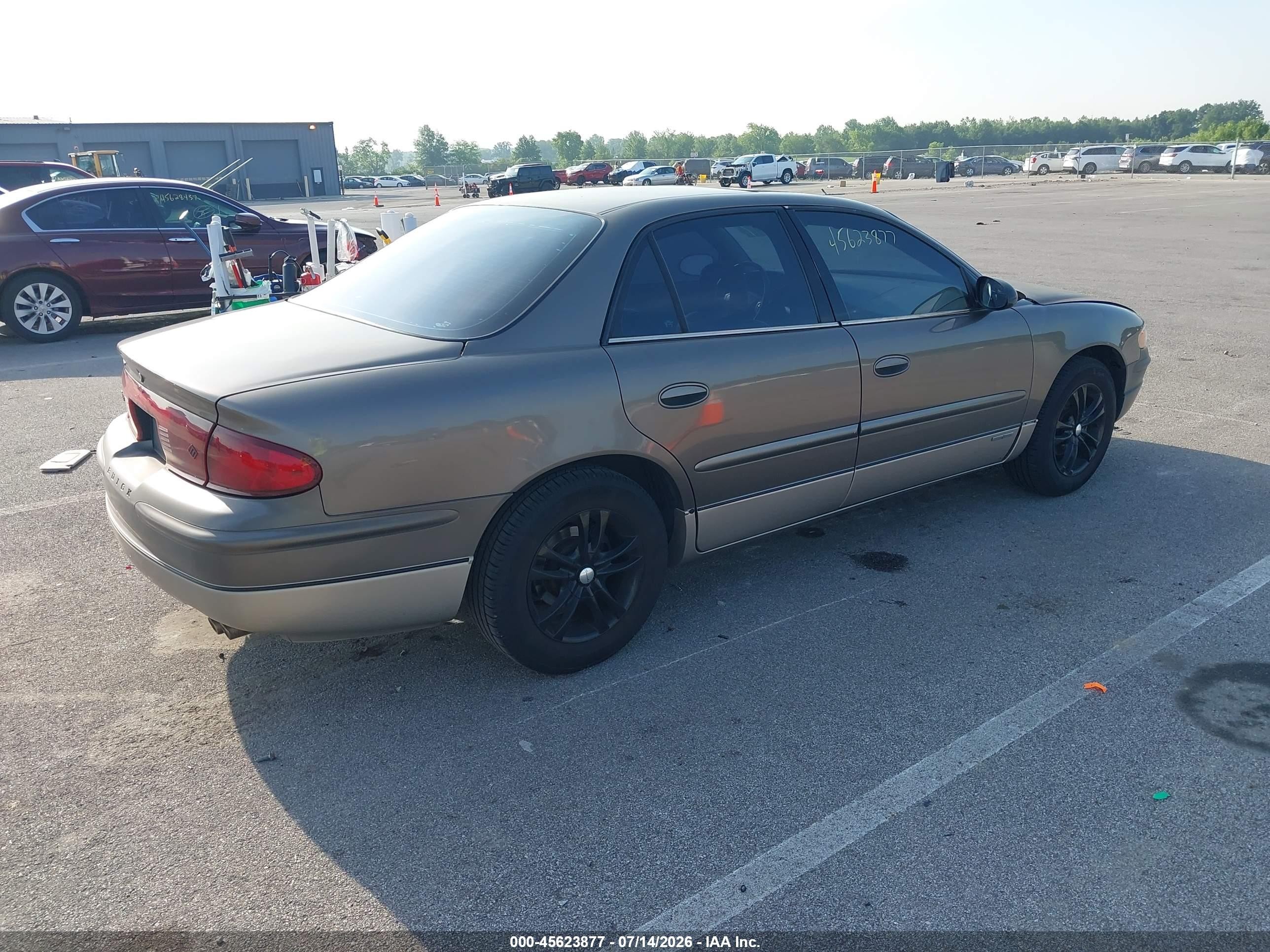 2003 Buick Regal Gs Коричневый vin: 2G4WF521831169974