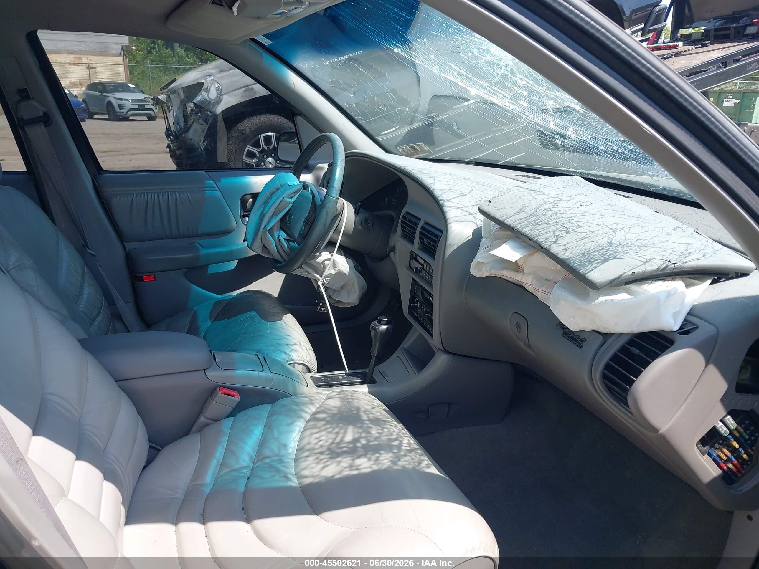 1995 Buick Regal Gran Sport Blue vin: 2G4WF52L7S1449434