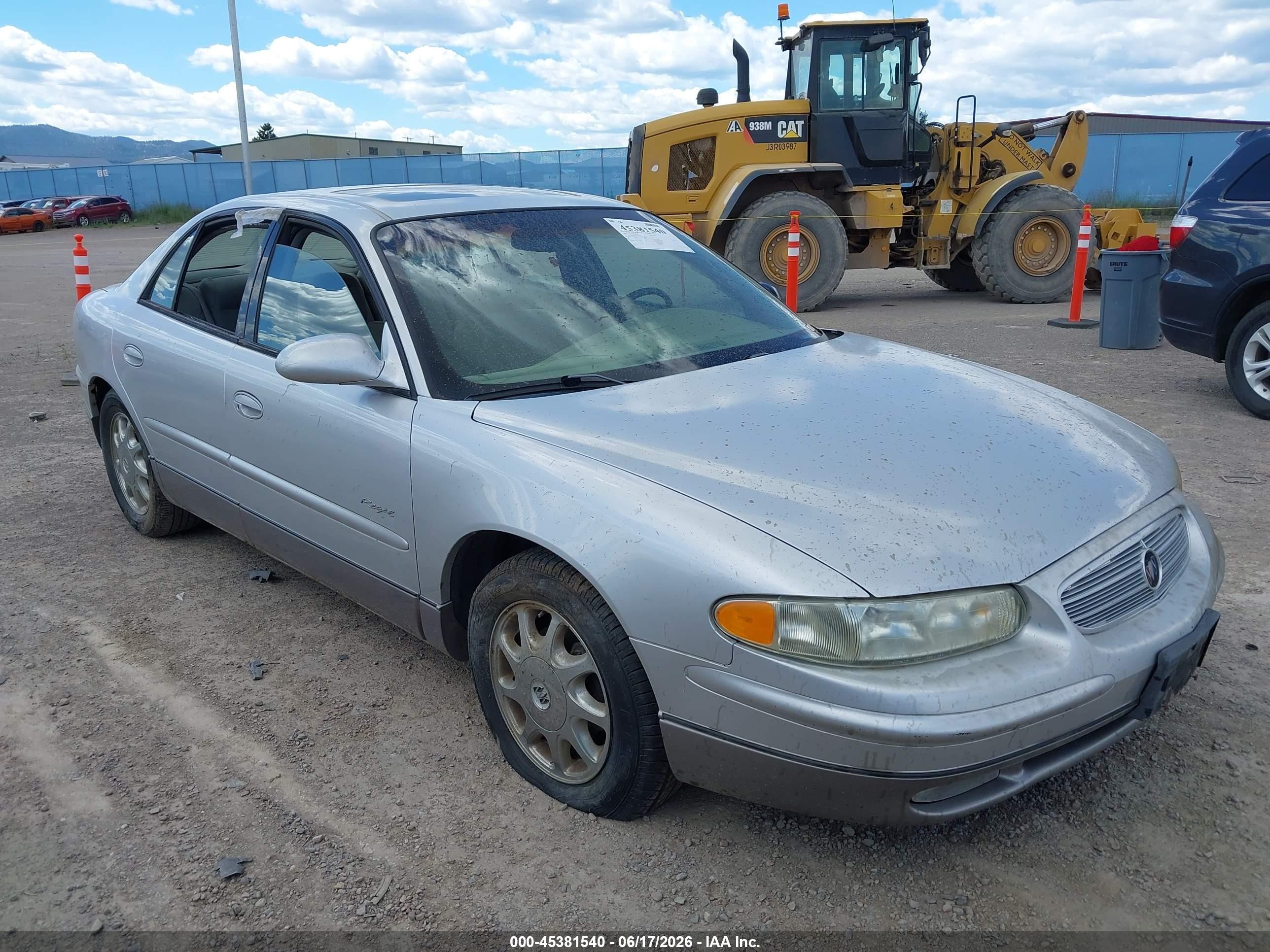 2000 Buick Regal Gs Silver vin: 2G4WF5510Y1313245