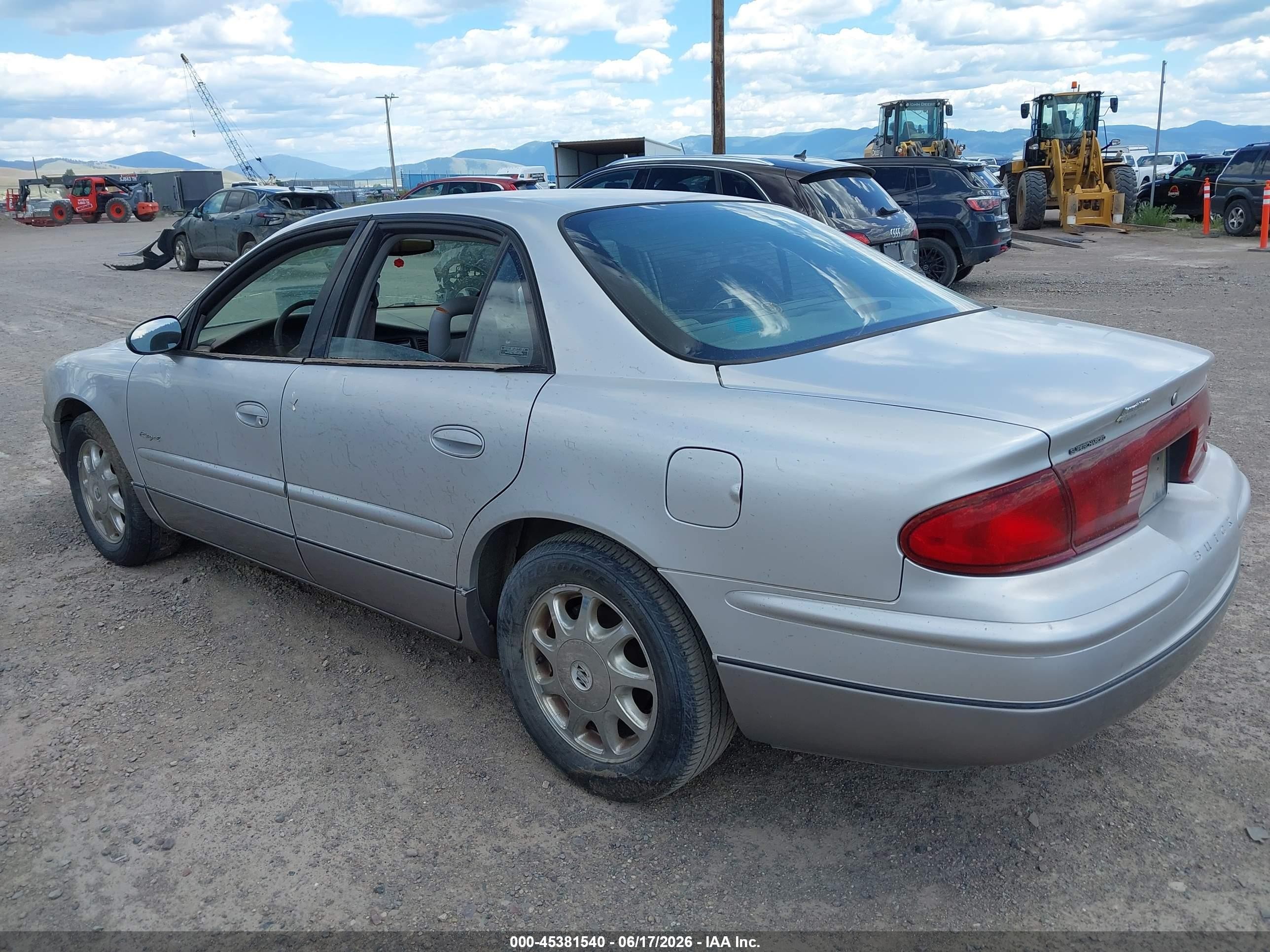 2000 Buick Regal Gs Silver vin: 2G4WF5510Y1313245