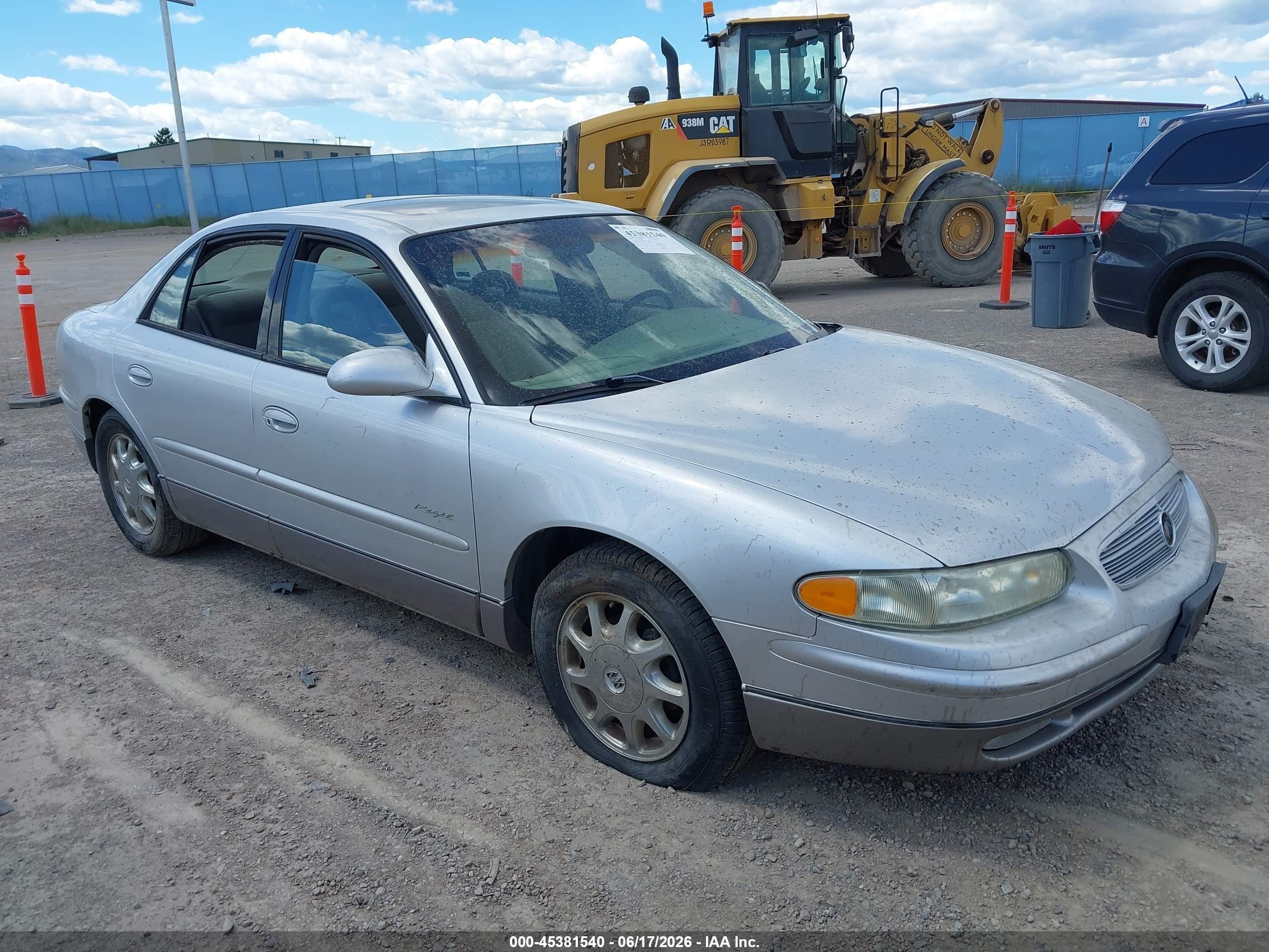 2000 Buick Regal Gs Silver vin: 2G4WF5510Y1313245