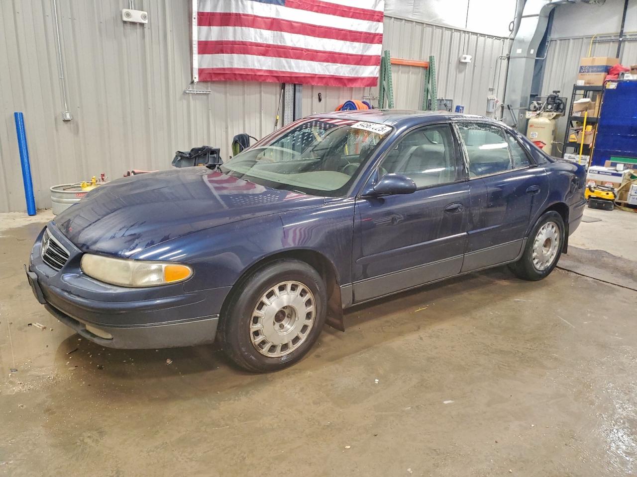 2002 Buick Regal Gs Blue vin: 2G4WF551221113202